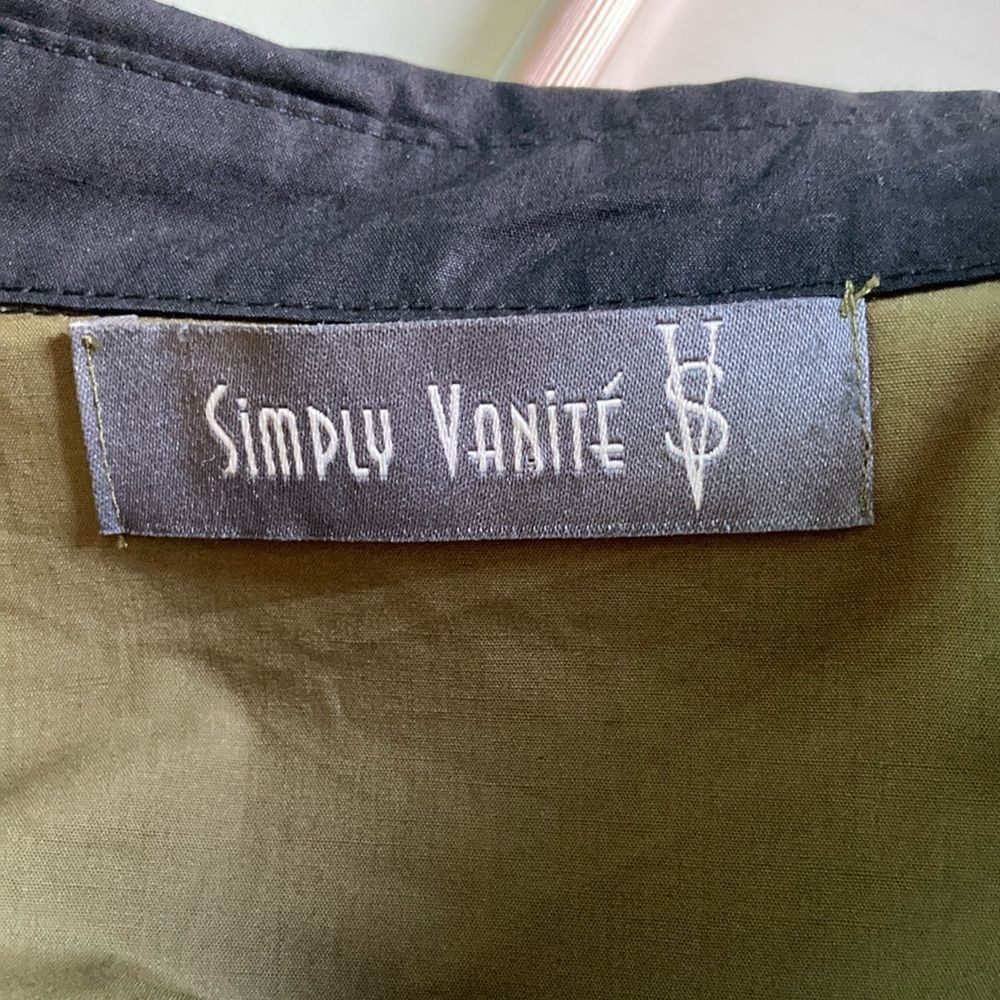 Rundholz Simply Vanite Couture Womens OS A-Line Oversized Button Up S Size ONE SIZE - 2 Thumbnail