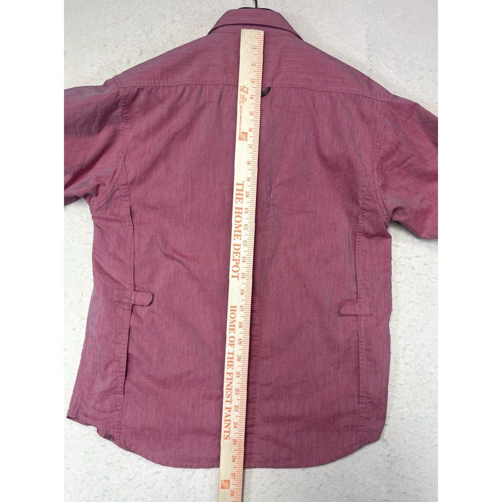 ExOfficio ExOfficio Long Sleeve Outdoor Shirt Men S Red Breathable Logo Activewear See Logo Vented Nylon Buttoned 90s? Size US S / EU 44-46 / 1 - 4 Thumbnail