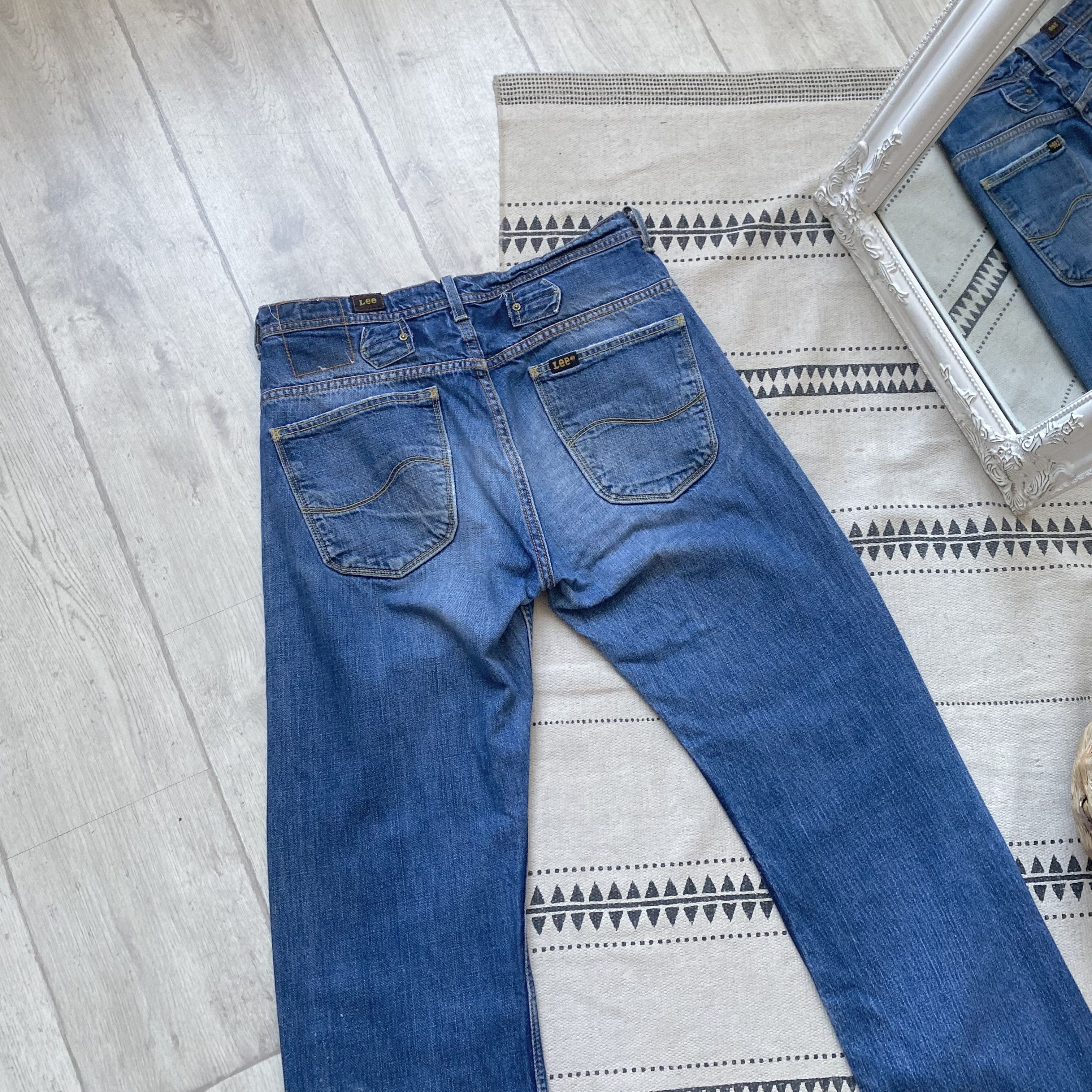 Lee Vintage Lee Selvage Jeans Denim pants 101 japanese Size US 31 - 13 Thumbnail