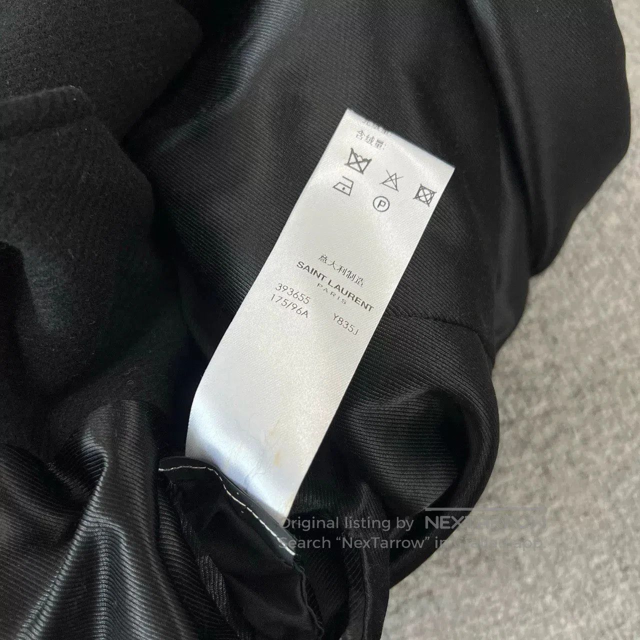 Saint Laurent Paris Saint Laurent Chesterfield Coat. Size US M / EU 48-50 / 2 - 6 Thumbnail