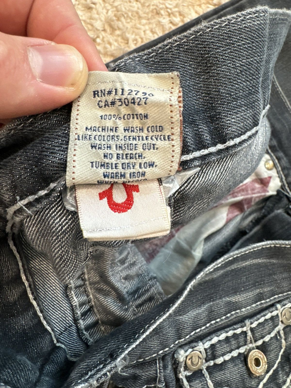 True Religion Vintage True Religion Joey Super T Jeans – 34x33 