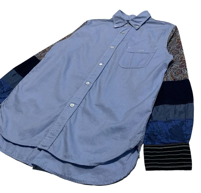 Comme des Garcons × Junya Watanabe Junya Watanabe men S/s17 Patchwork Sleeves shirt Size US S / EU 44-46 / 1 - 3 Thumbnail