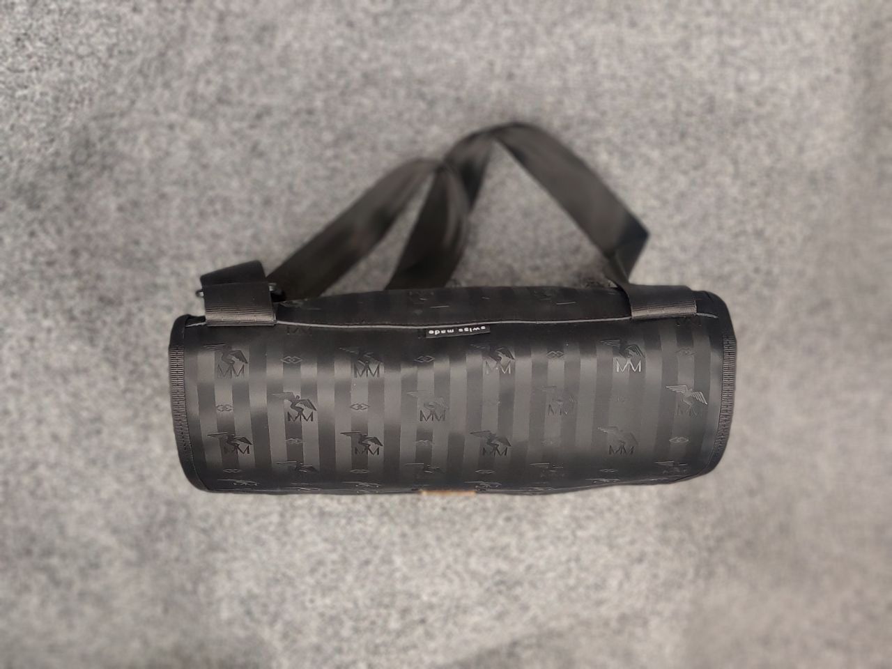 Maison Mollerus bag Crossbody Vinerus Black canvas unisex