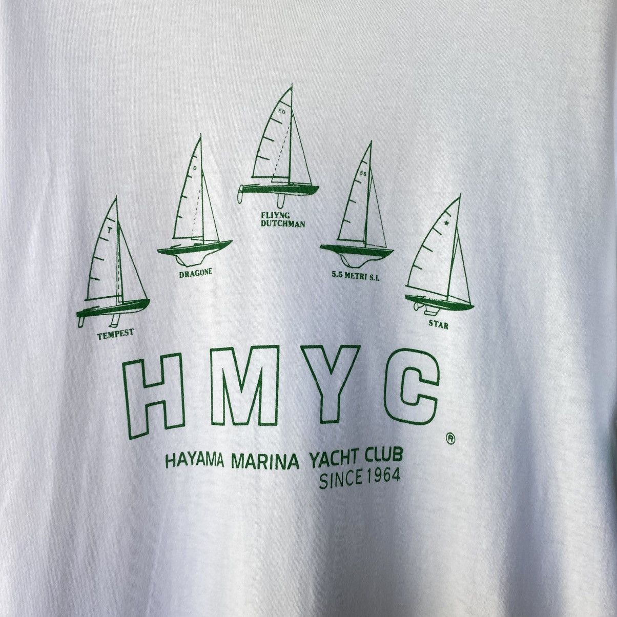 Designer × Japanese Brand HAYAMA MARINA HMYC Yacht Club Tee Size US S / EU 44-46 / 1 - 4 Thumbnail