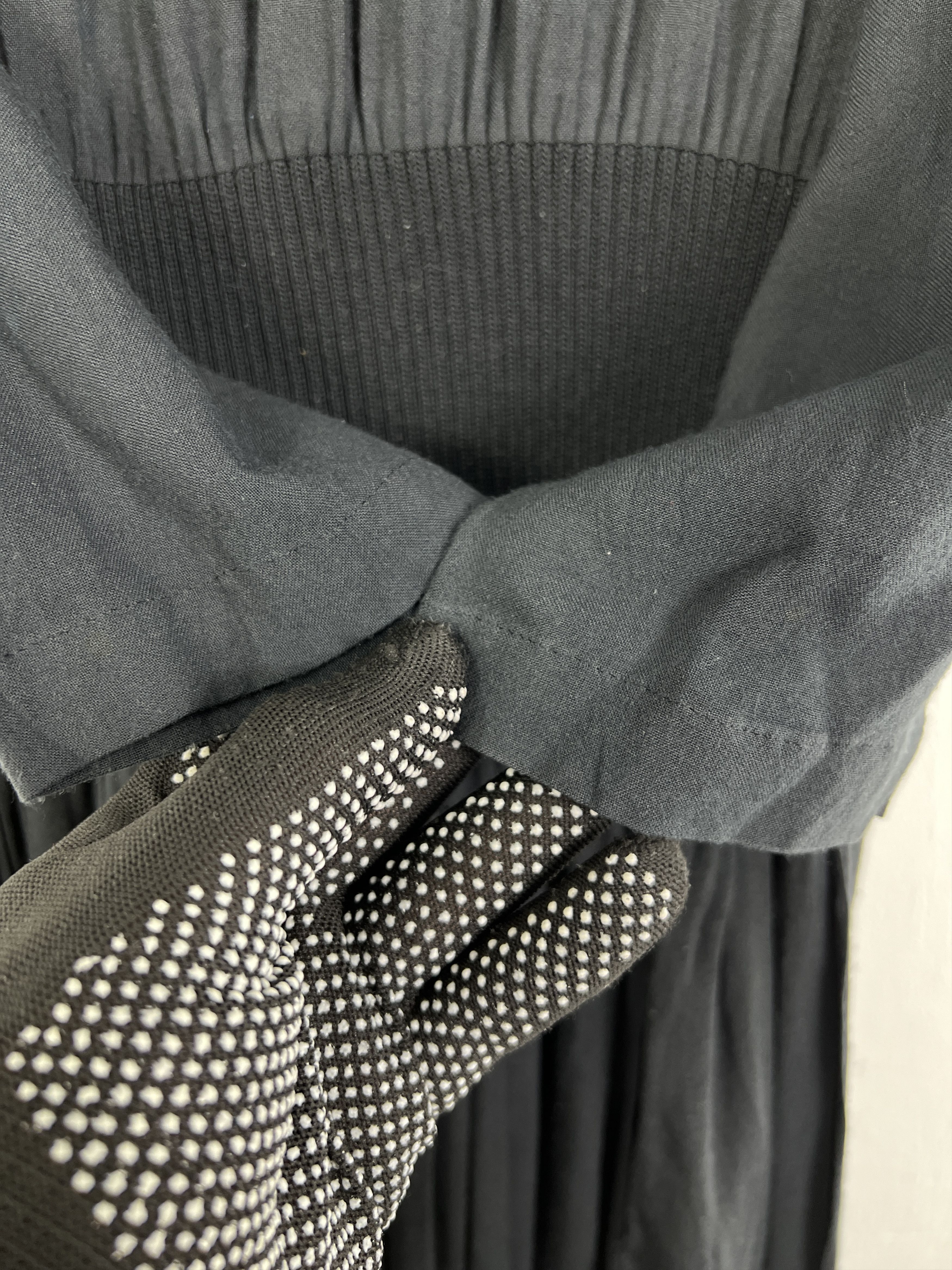 Tricot Comme des Garcons tricot COMME des GARÇONS Black Maxi Dress GTMPT726 Size L / US 10 / IT 46 - 3 Thumbnail