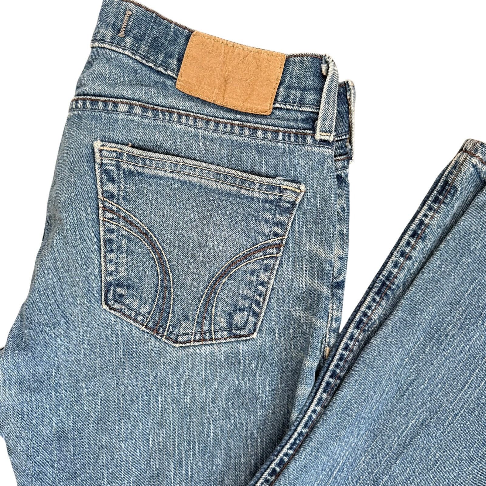 Hollister Hollister Laguna Skinny Light Wash Jeans 7L Size 28" / US 6 / IT 42 - 2 Thumbnail