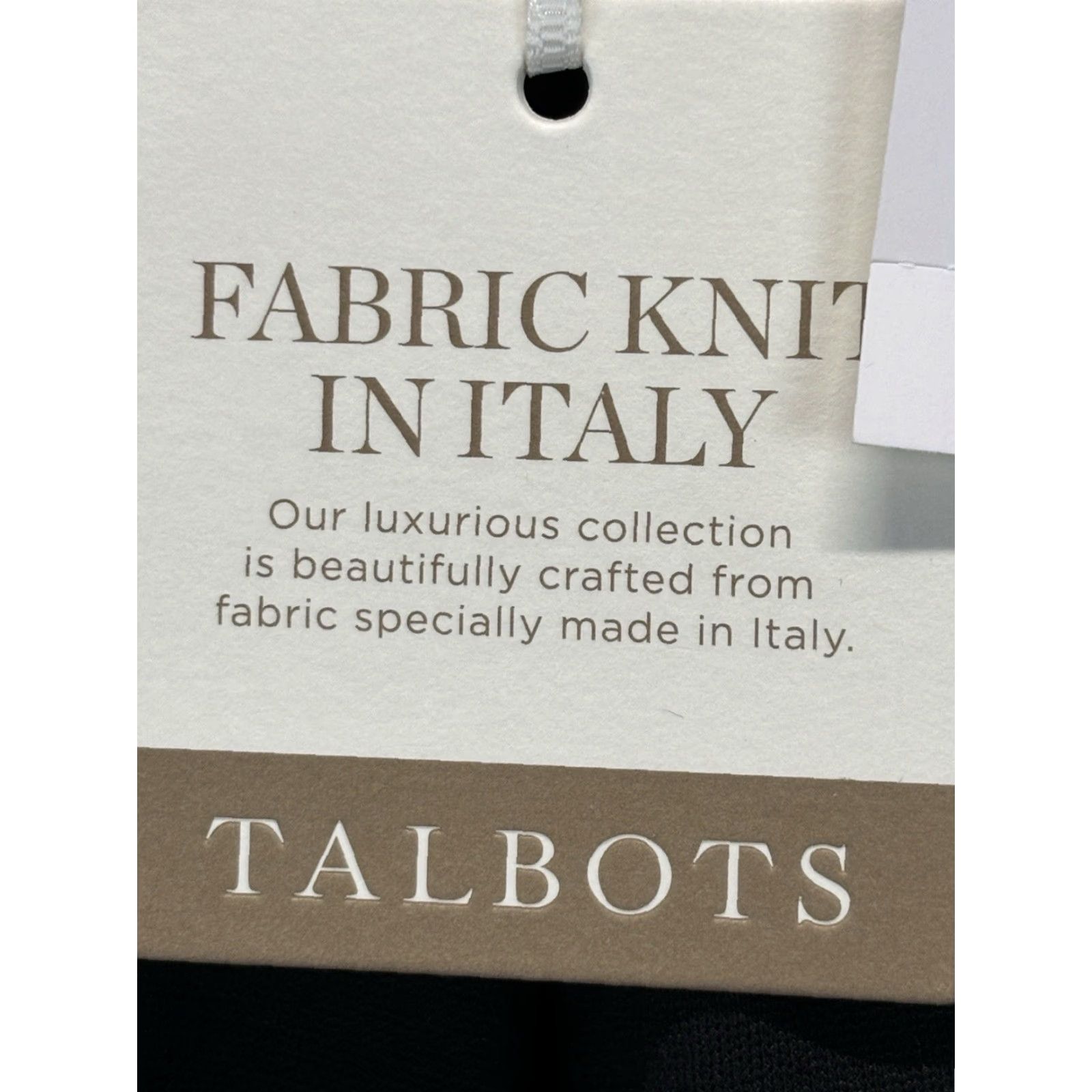 Talbots Talbots Dress Pants Pants 14W Plus Black Women’s Career Business Knit Rayon Flat Front Solid Solid Pattern Zip - Mens? Size 36" / US 14 / IT 50 - 7 Thumbnail