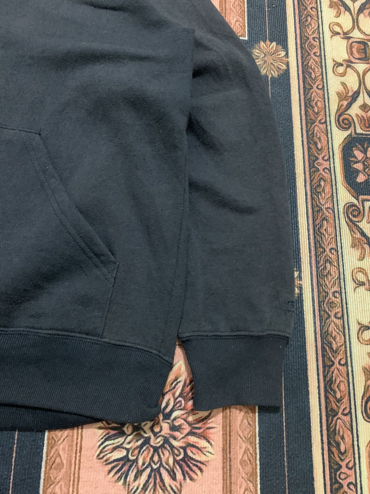 Vintage Vintage Piko Hawaiian Surf Hoodie Full Zip Black Sun Faded L Size US L / EU 52-54 / 3 - 3 Thumbnail