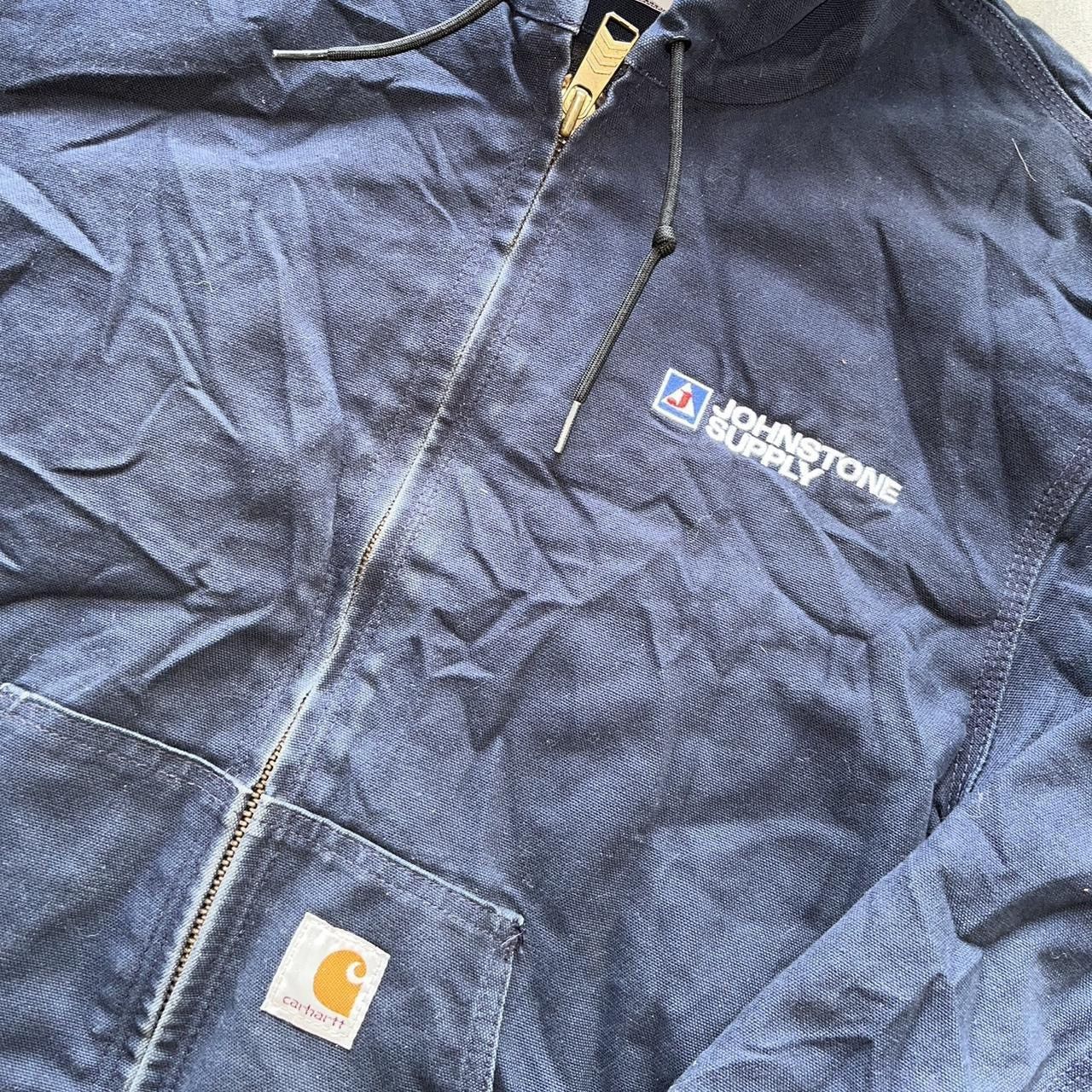 Carhartt × Vintage Navy blue Carhartt jacket Size US M / EU 48-50 / 2 - 1 Thumbnail