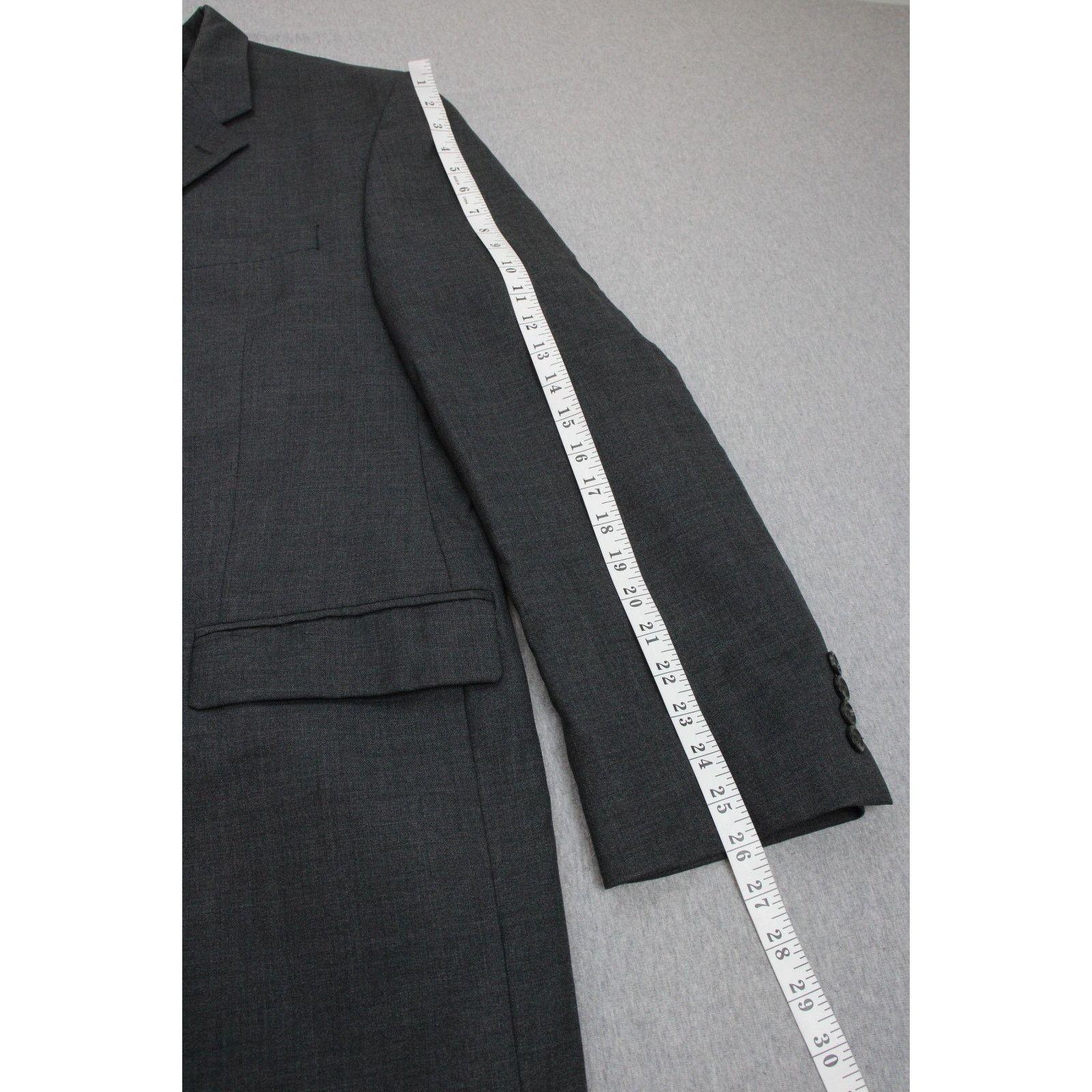 Ralph Lauren Lauren Ralph Lauren Blazer Mens Size 48L Gray Notch Lapel Size 48L - 10 Thumbnail