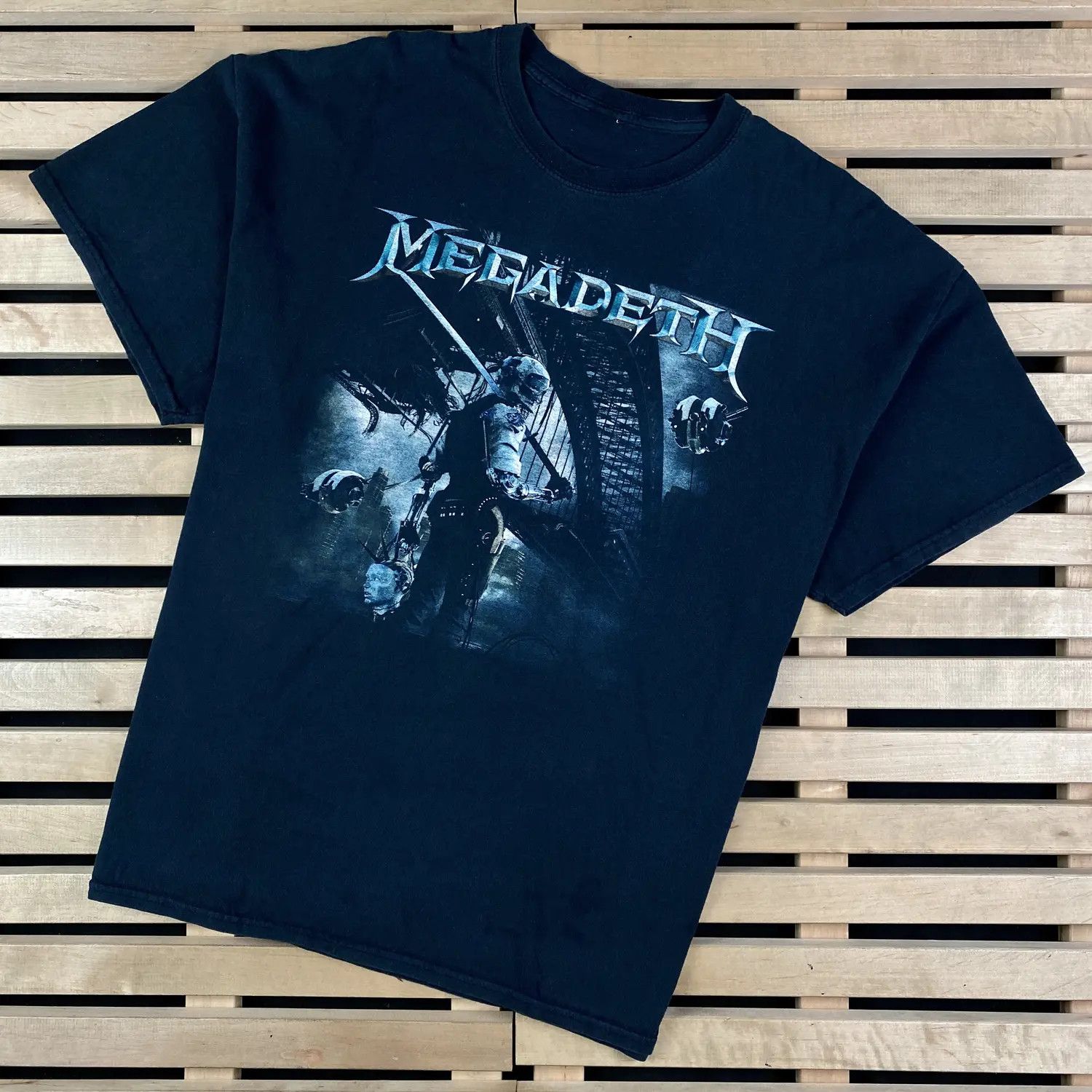 Megadeth Men’s Rock T-Shirt Megadeth Vintage 00’s Size XL Size US XL / EU 56 / 4 - 1 Thumbnail