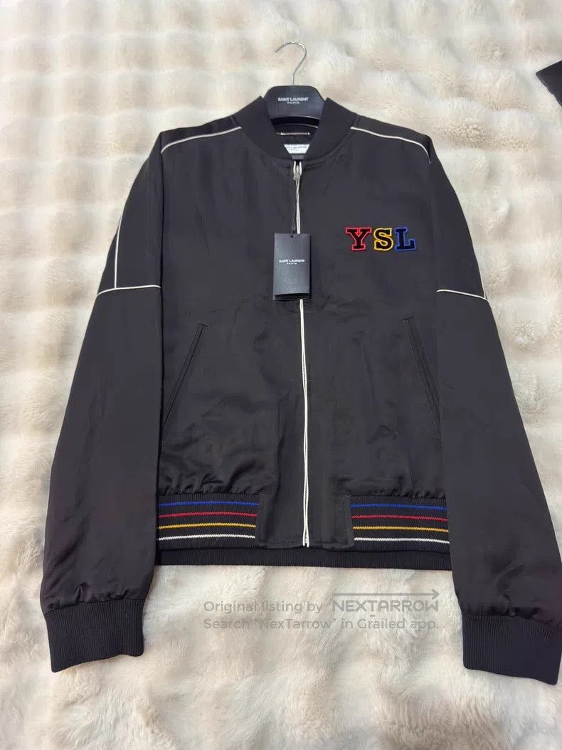 Saint Laurent Paris Saint Laurent Paris Jacket, Outerwear, Baseball Jacket Size US M / EU 48-50 / 2 - 1 Thumbnail