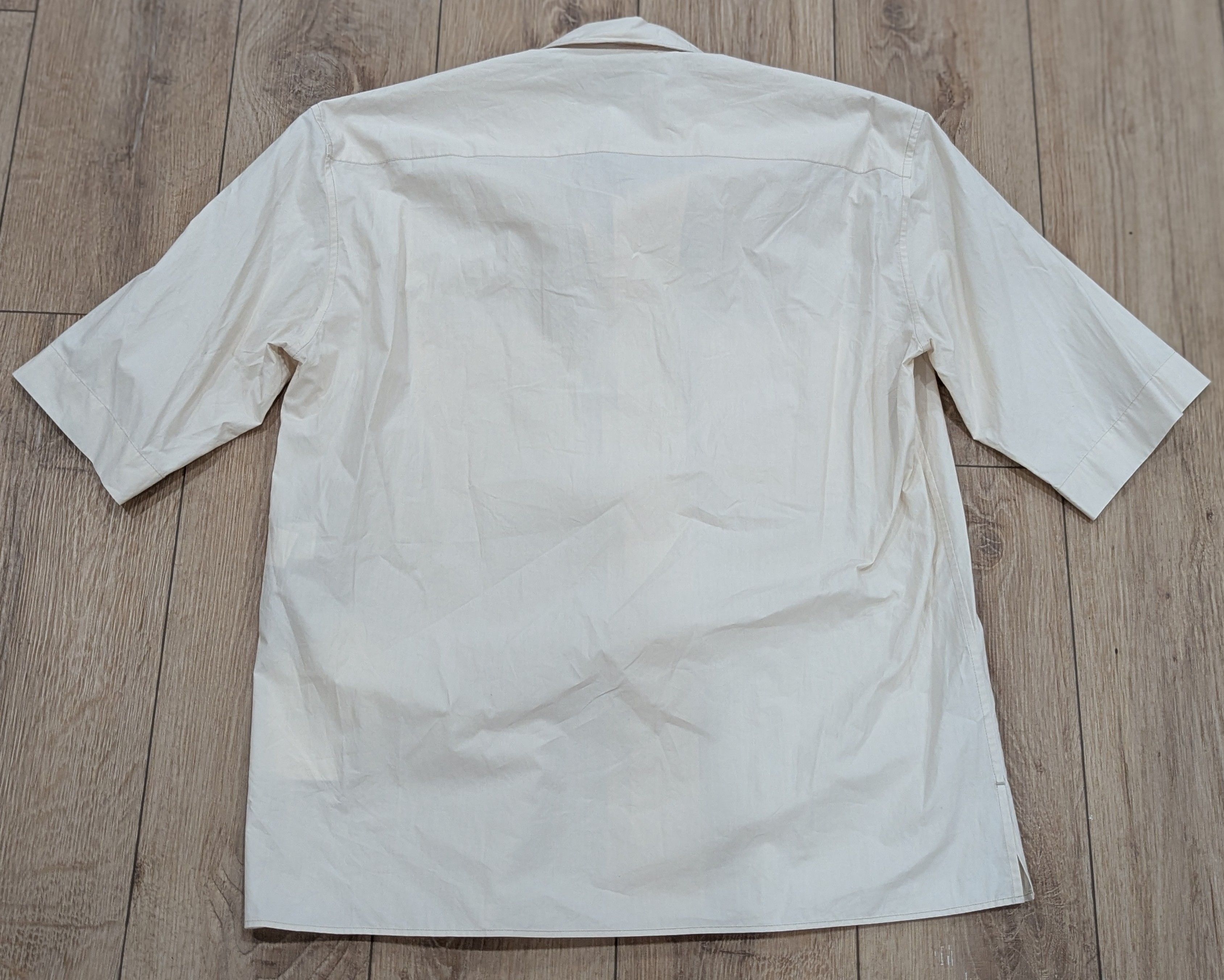 Lemaire LEMAIRE Poplin Button Up Shirt Warm Beige 48 US 38 Size US M / EU 48-50 / 2 - 4 Thumbnail