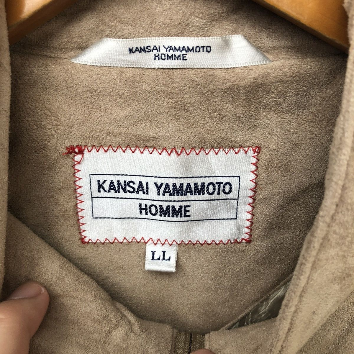 Kansai Yamamoto Vintage 90s Kansai Yamamoto Long Jacket | L | Zipper Size US L / EU 52-54 / 3 - 3 Thumbnail