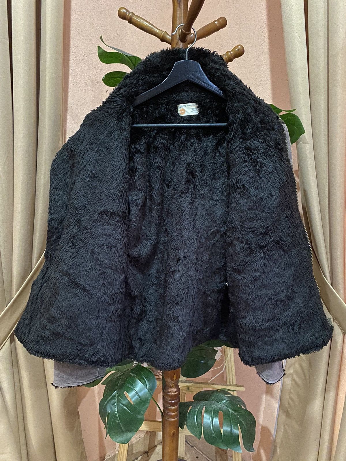 Edwin Edwin Vintage Shearling Collar Jacket - Gray Size US M / EU 48-50 / 2 - 7 Thumbnail