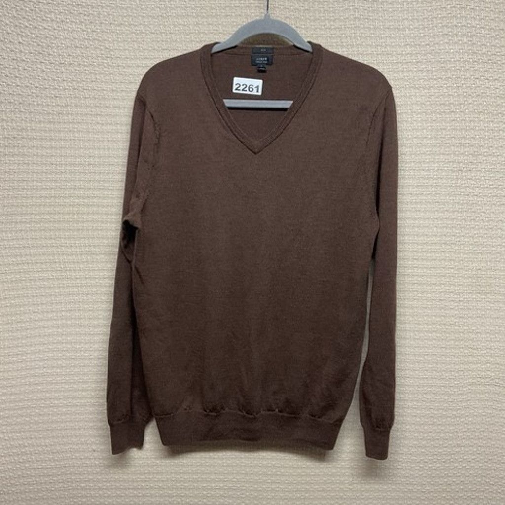 J.Crew J. Crew Slim Fit Wool V-Neck Sweater Pullover Men Size Large Size US L / EU 52-54 / 3 - 6 Thumbnail