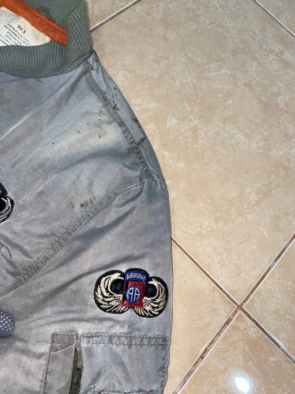 Other Vintage Us Air Force Airbone Bomber Jacket Size US M / EU 48-50 / 2 - 15 Thumbnail