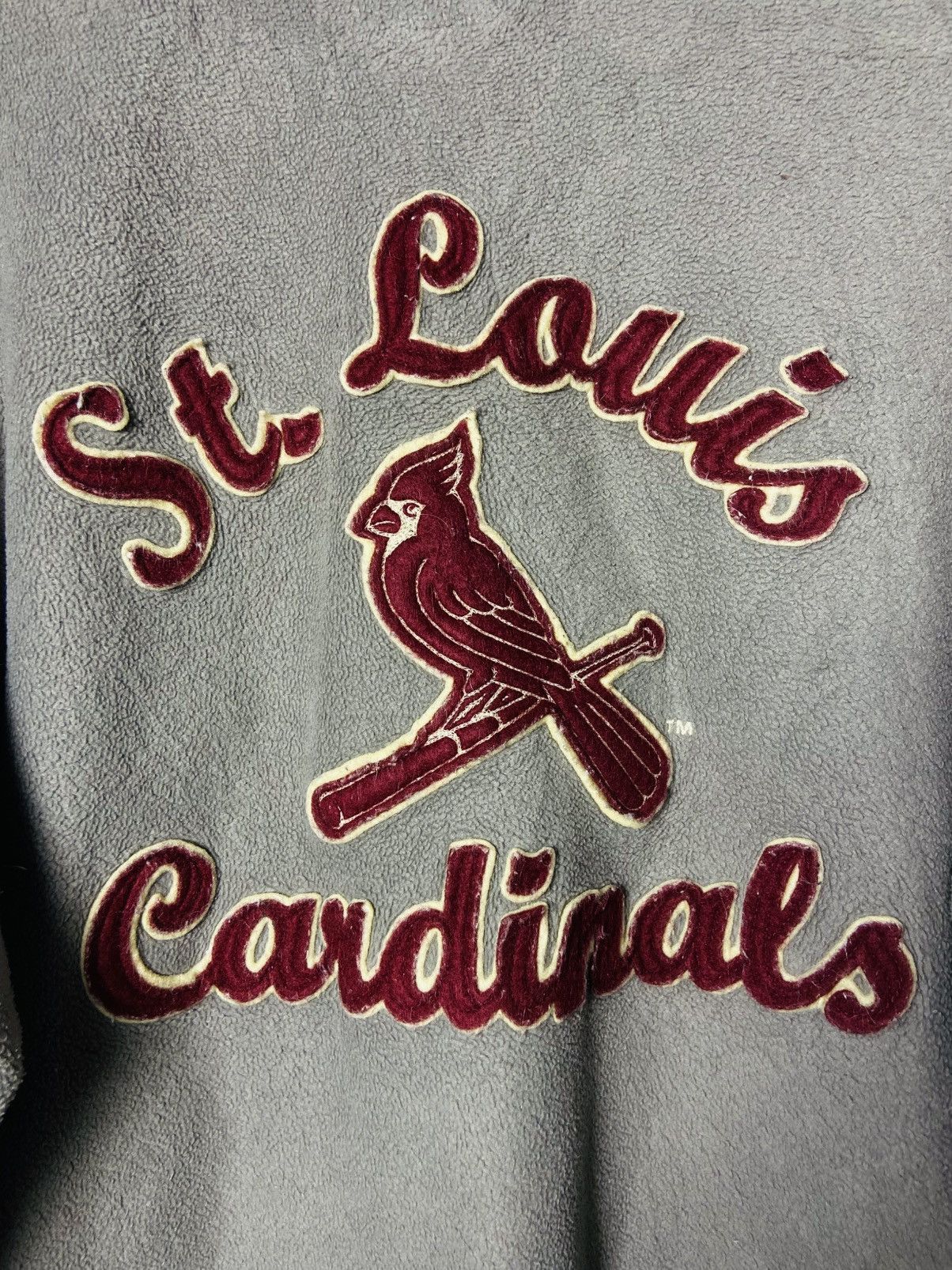 MLB St Louis Cardinal MLB Half Zipper Fleece Size US XL / EU 56 / 4 - 5 Thumbnail