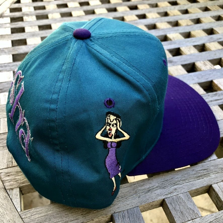 American Needle Natasha Bullwinkle 90s VTG American Needle Blockhead Hat Size ONE SIZE - 2 Thumbnail