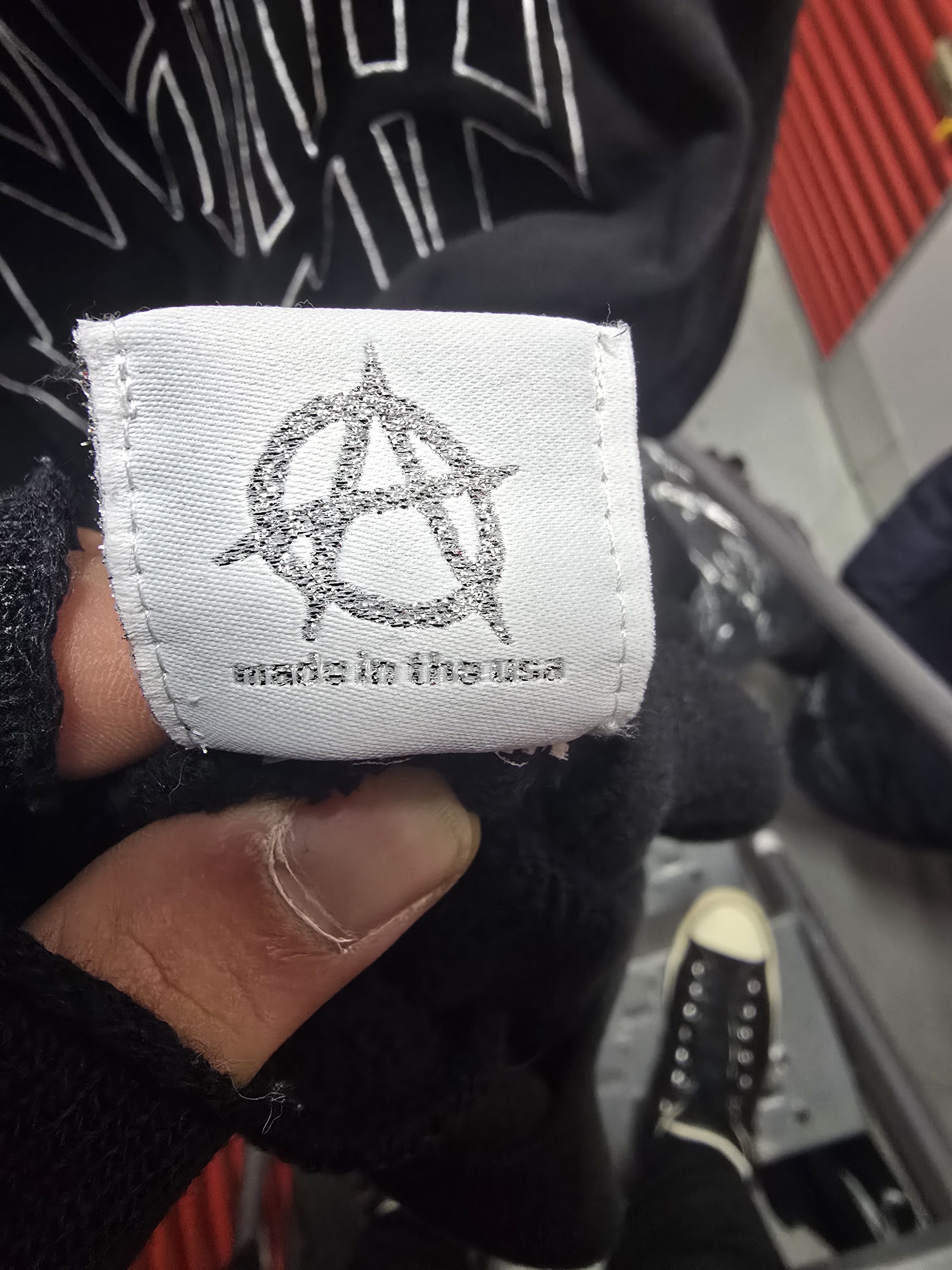 Revenge Revenge Outline Arch Logo Hoodie Size US XL / EU 56 / 4 - 5 Thumbnail