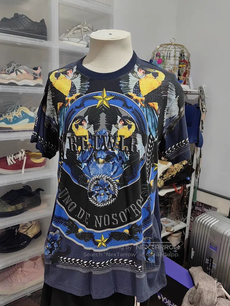 Givenchy Givenchy Classic Parrot Short Sleeve T-Shirt Size US XXS / EU 40 - 2 Thumbnail