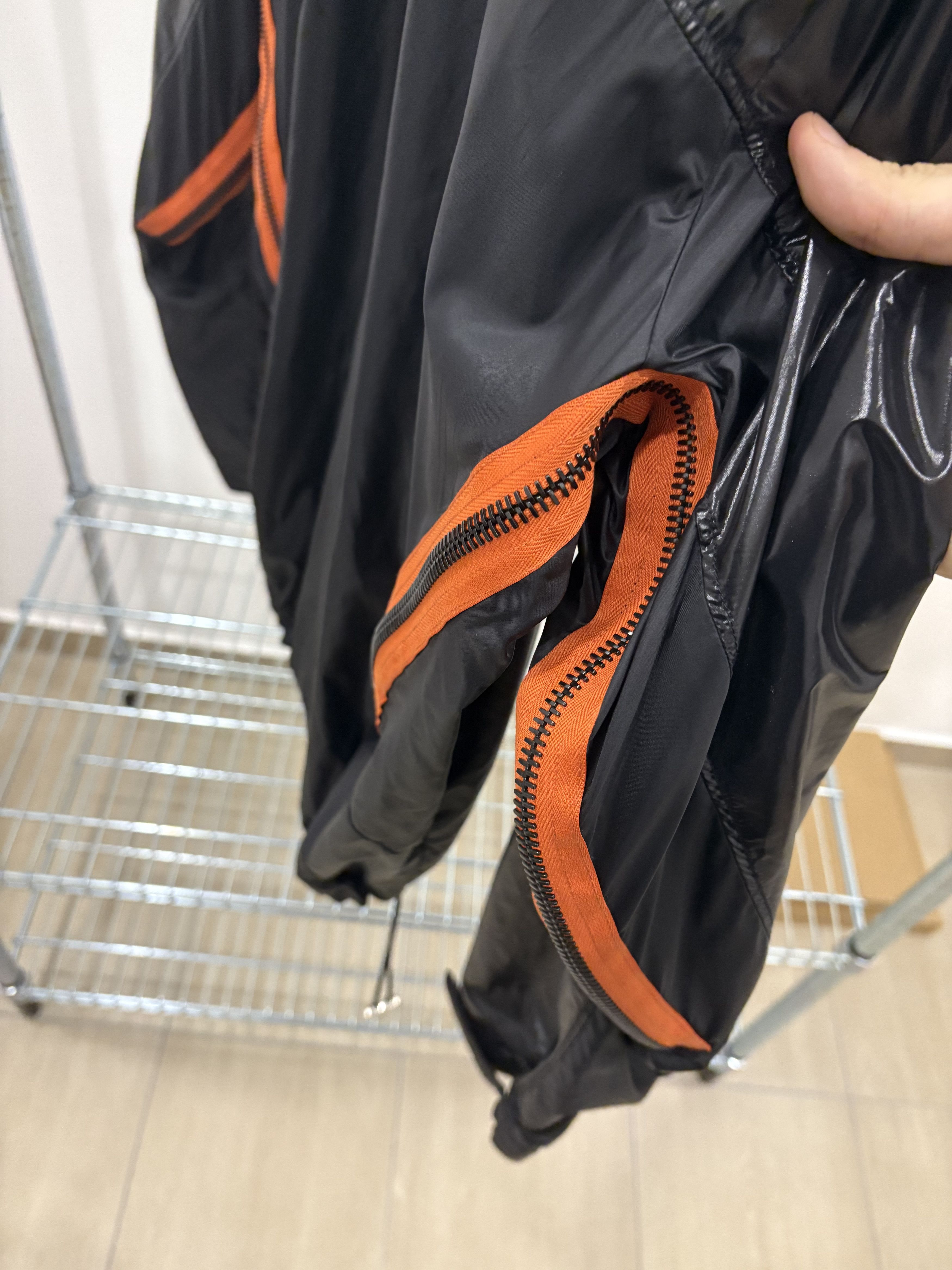 Gucci Nylon Riders Jacket / Windbreaker with Orange Stripes Size US XL / EU 56 / 4 - 6 Thumbnail