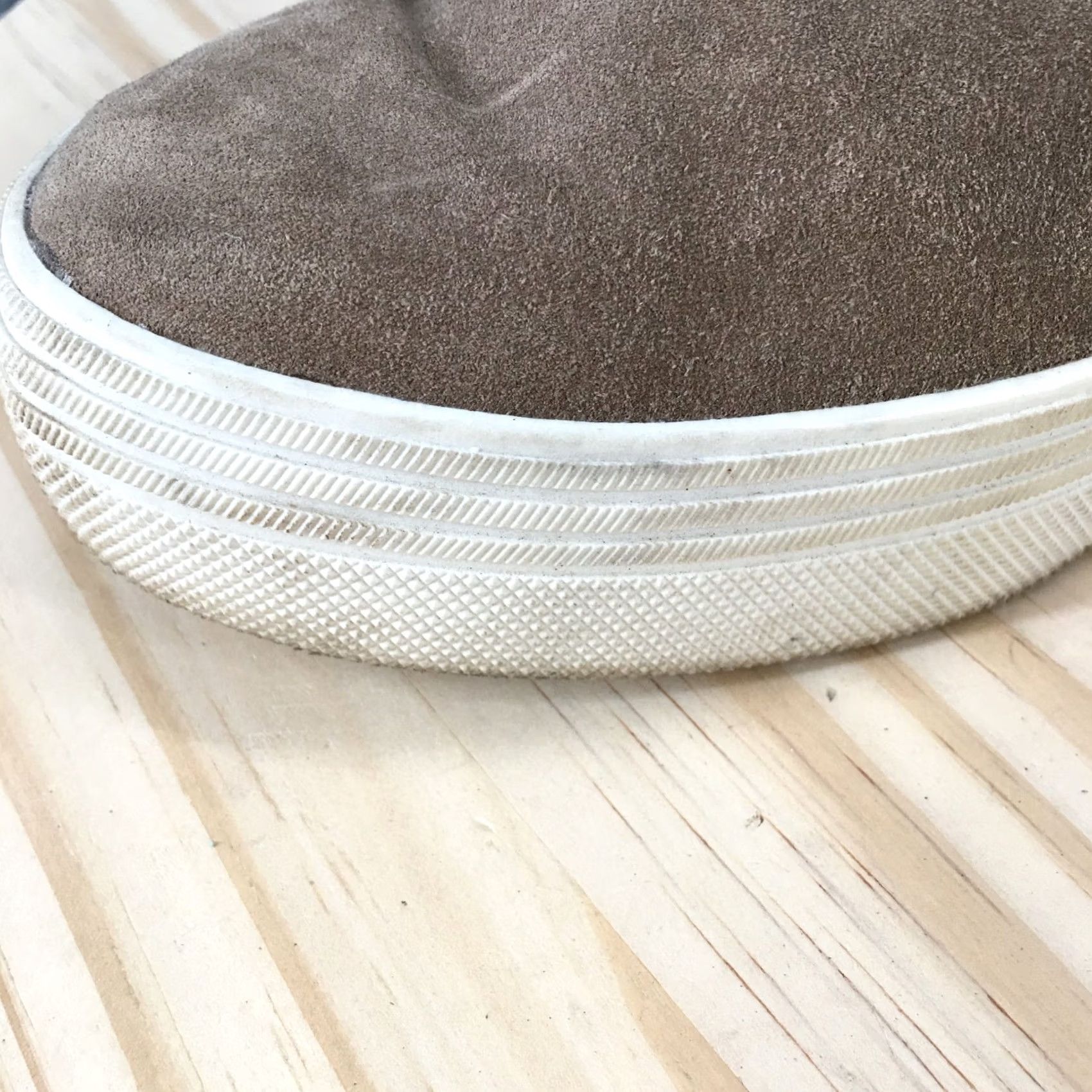 Dolce Vita Dolce Vita Tate Sneakers Womens 11 Taupe Suede Leather High Top Casual Shoes Size L / US 10 / IT 46 - 5 Thumbnail