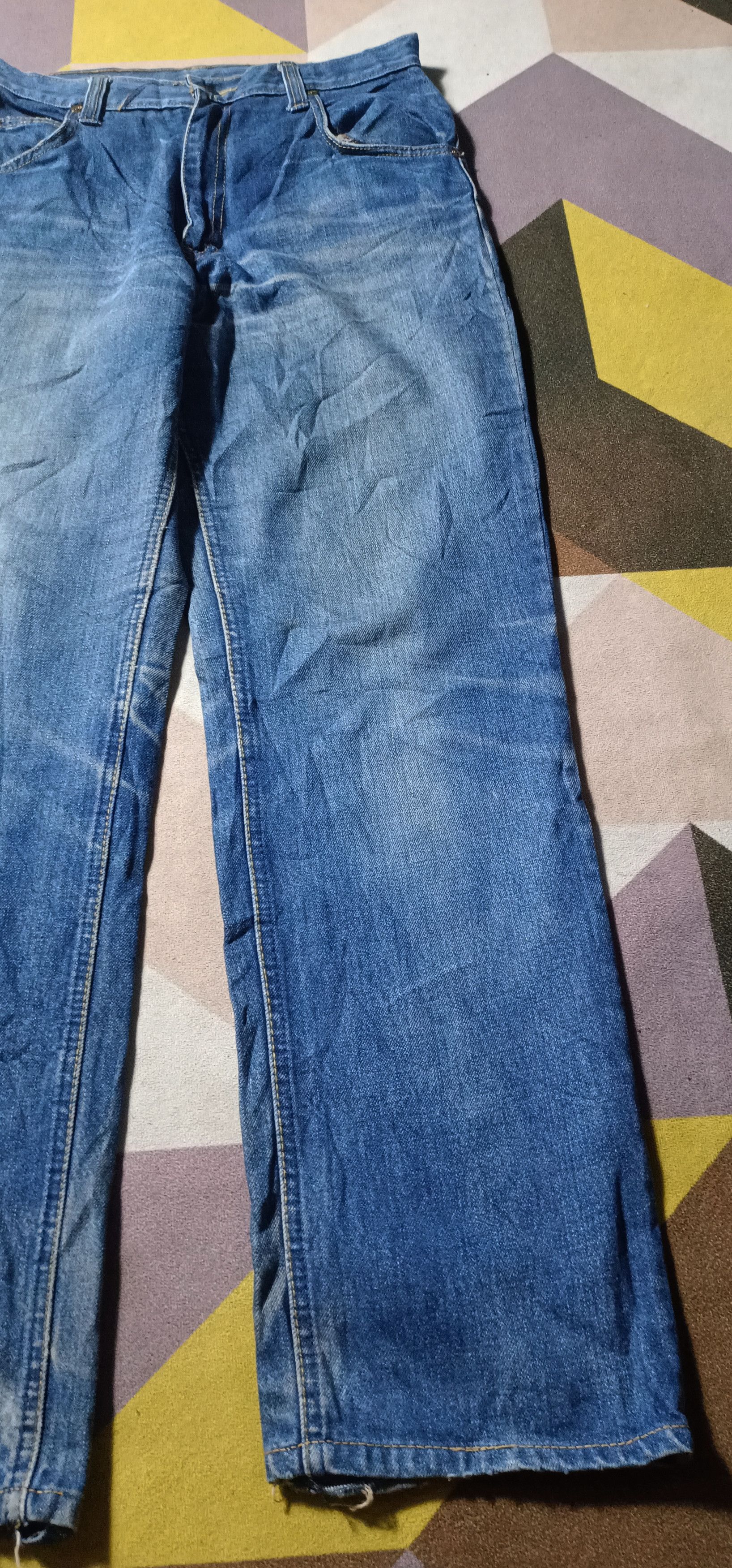 Lee Vintage Lee Riders ®MR Talon Zipper Denim Size US 29 - 3 Thumbnail