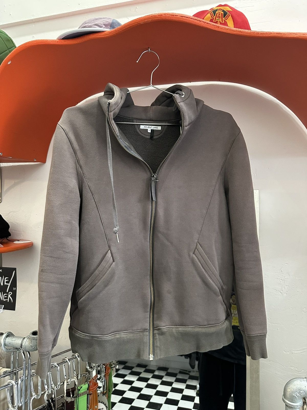 Helmut Lang Helmut Lang ZipUp Hoodie Size US M / EU 48-50 / 2 - 1 Thumbnail