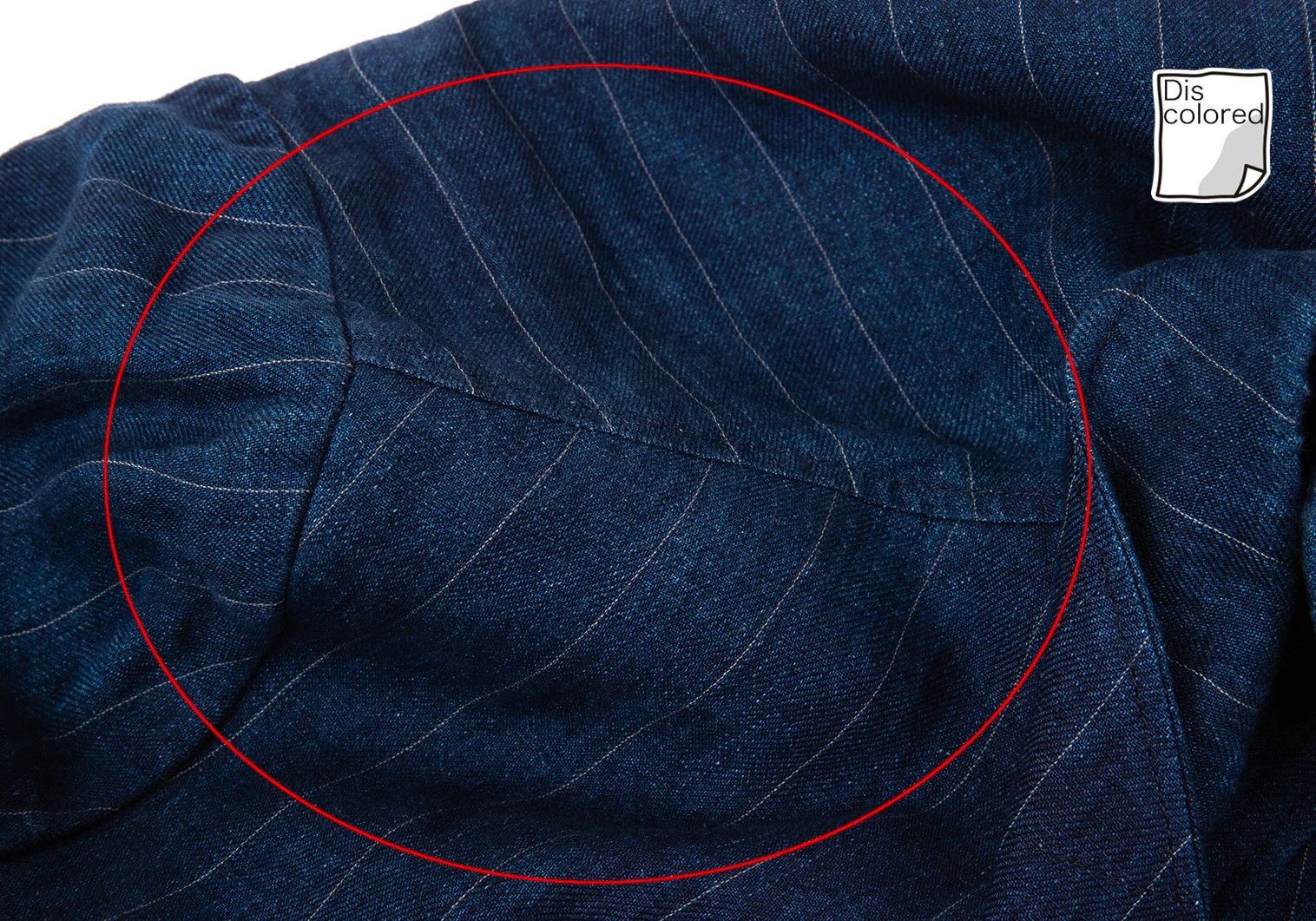 Yohji Yamamoto Yohji Yamamoto Indigo Dyed Linen Stripe Jacket Size US M / EU 48-50 / 2 - 7 Thumbnail