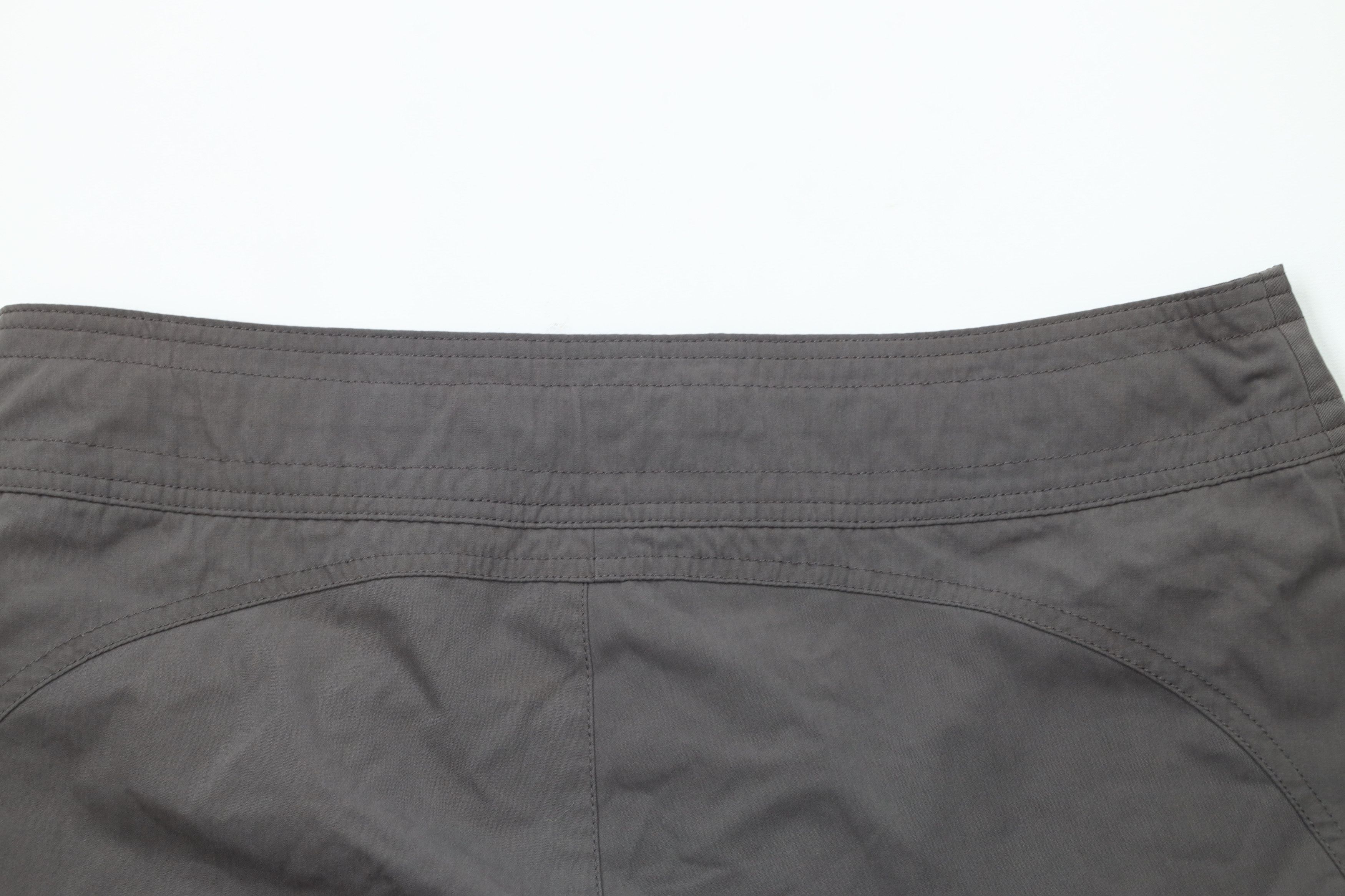 Nike × Vintage Vintage 90s Y2K Nike Mini Swoosh Tie Leg Bermuda Shorts Size 36" / US 14 / IT 50 - 8 Thumbnail