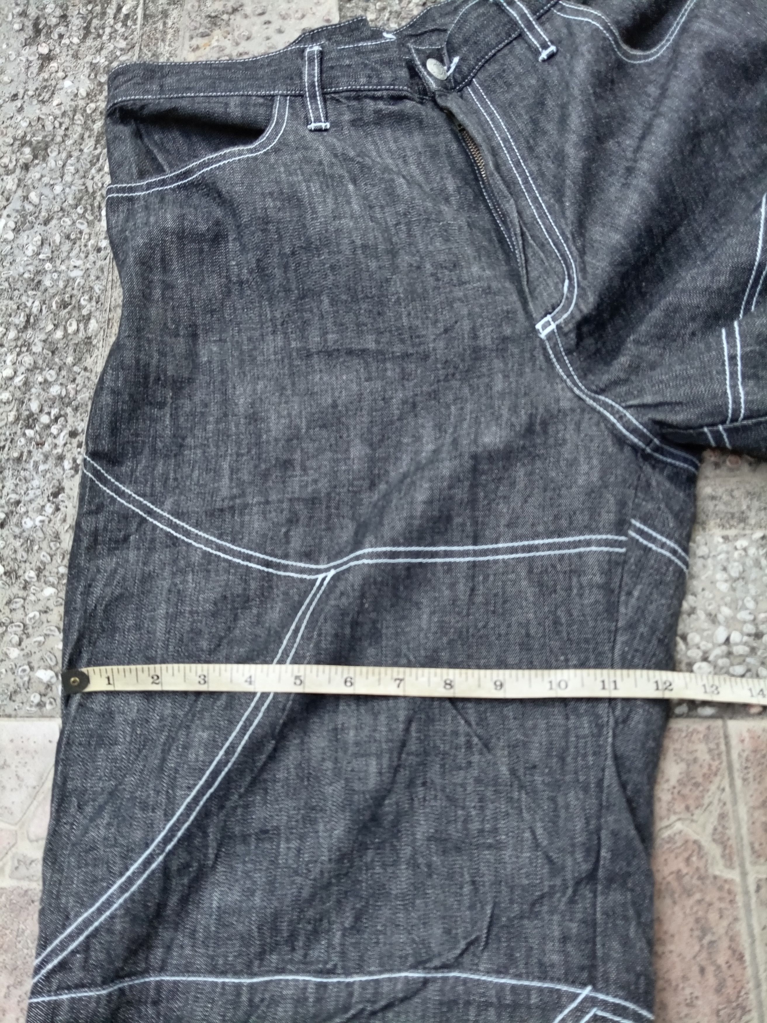 If Six Was Nine × JNCO × Japanese Brand Fiftyfifdeal denim jnco baggy style jeans size 34 Size US 34 / EU 50 - 8 Thumbnail