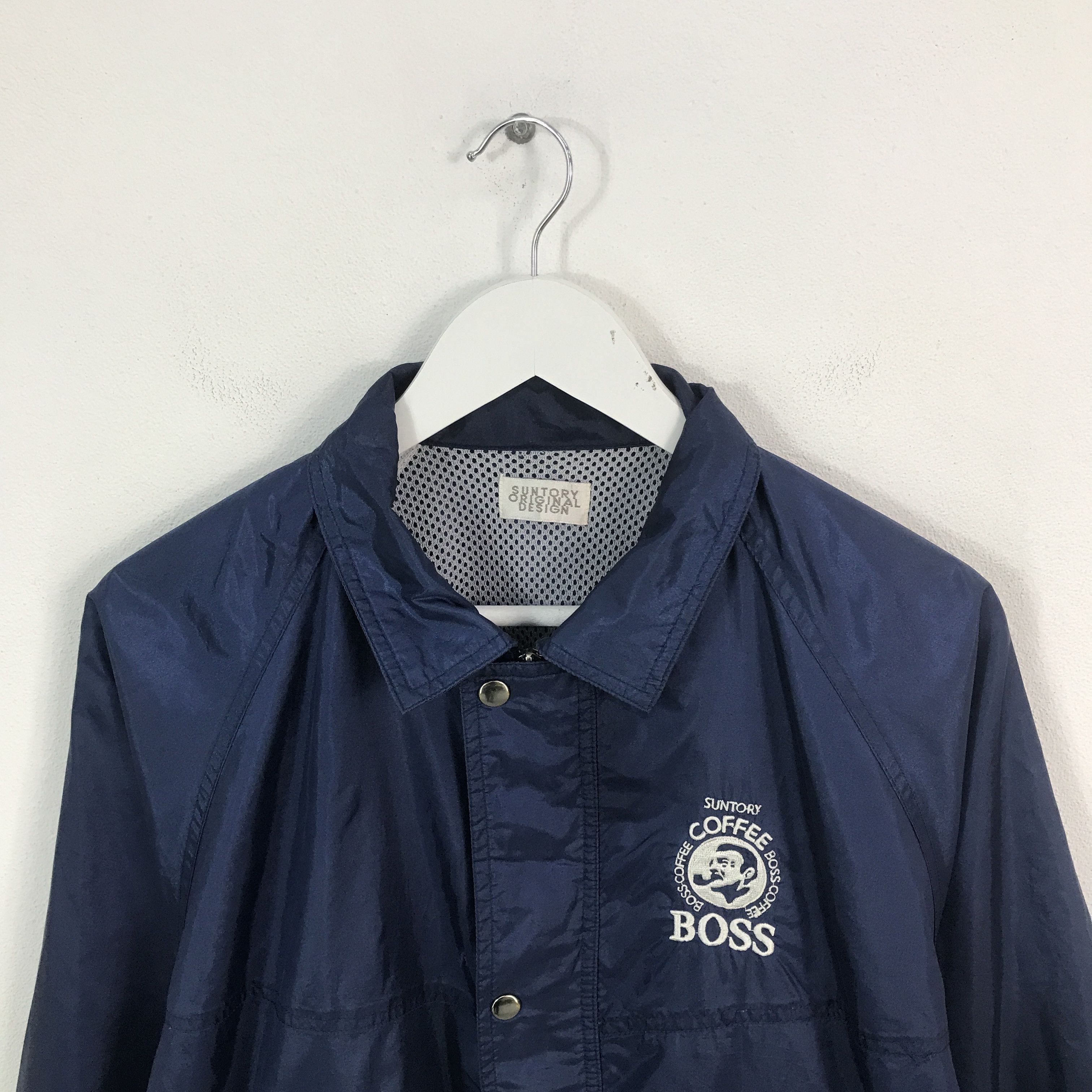 Japanese Brand Rare Suntory original design Windbreaker Bomber Jacket Size US L / EU 52-54 / 3 - 2 Thumbnail