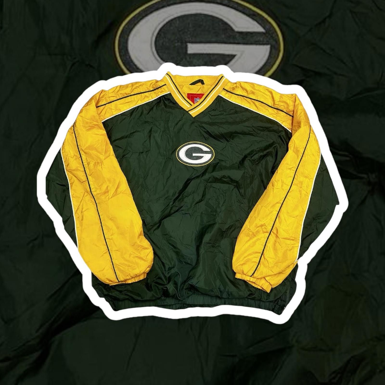 NFL Green Bay Packers NFL Jacket - Vintage Style Warm-Up Size US M / EU 48-50 / 2 - 1 Thumbnail
