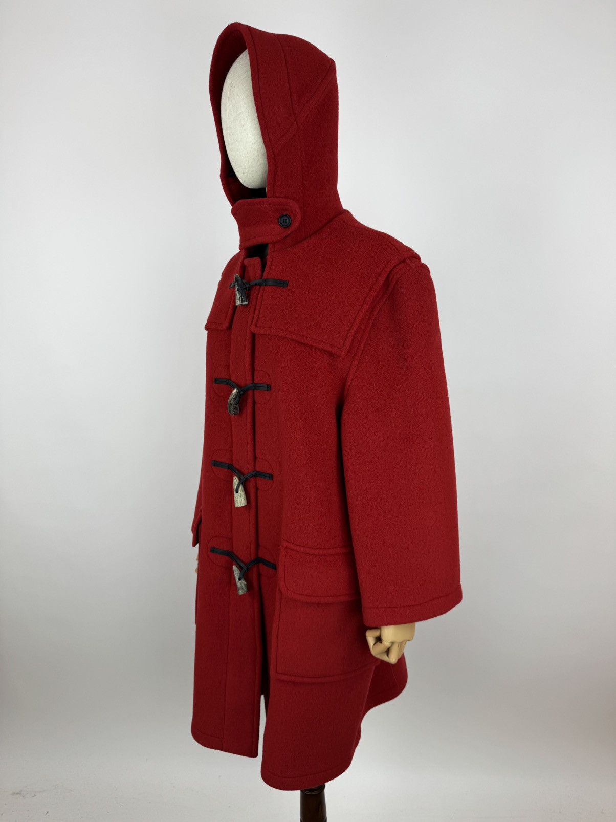 Original Montgomery Original Montgomery Duffle coat Women’s wool red hooded coat Size M / US 6-8 / IT 42-44 - 2 Thumbnail