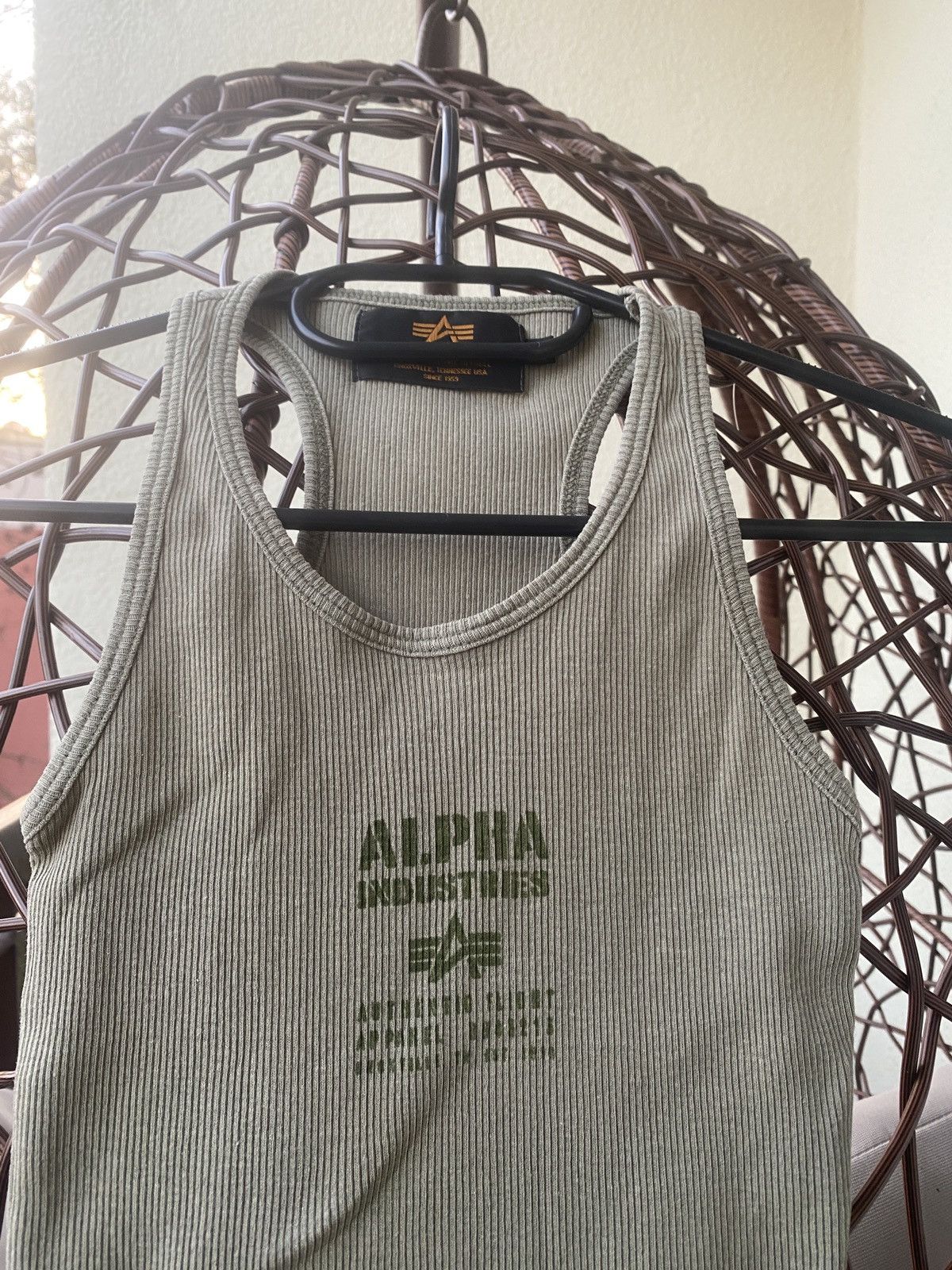 Alpha Industries Alpha industries big logo women tank top Size XS / US 0-2 / IT 36-38 - 4 Thumbnail
