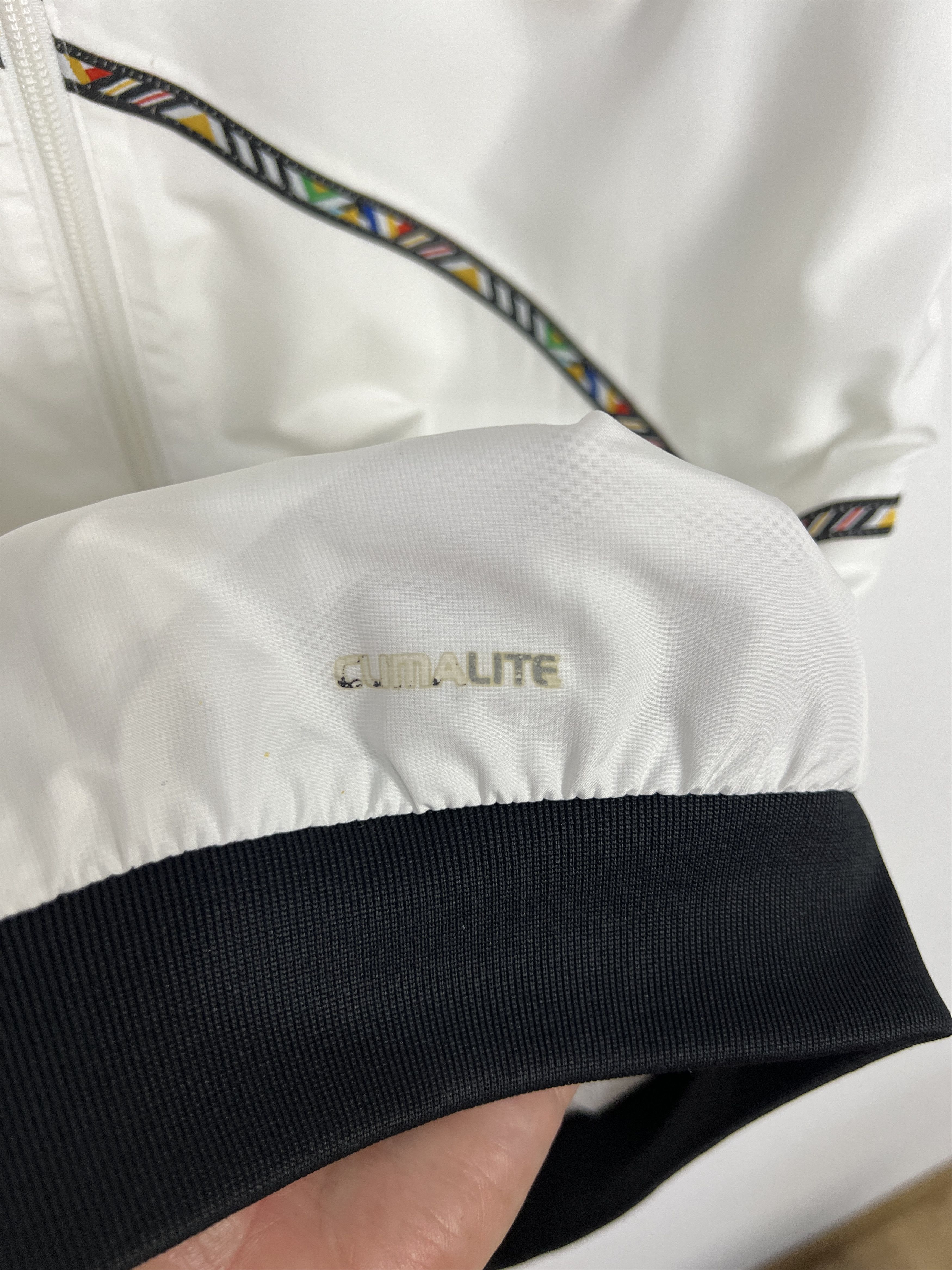 Adidas Vintage Adidas Spain White Football Jacket Soccer Track Top Size US M / EU 48-50 / 2 - 4 Thumbnail
