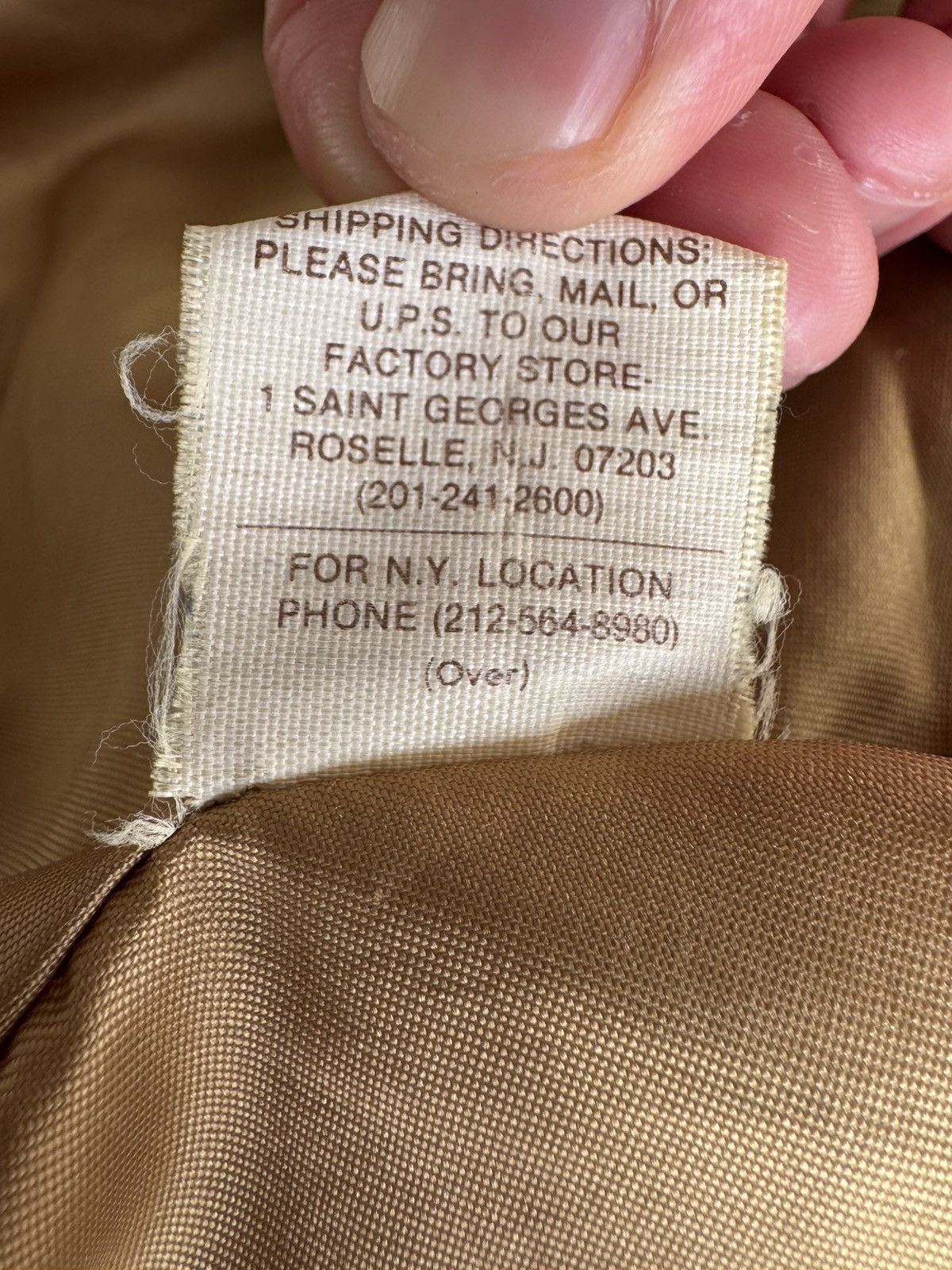 Schott Schott 184 SM A2 Bomber Aviator Leather Jacket 1970s Size US L / EU 52-54 / 3 - 17 Thumbnail