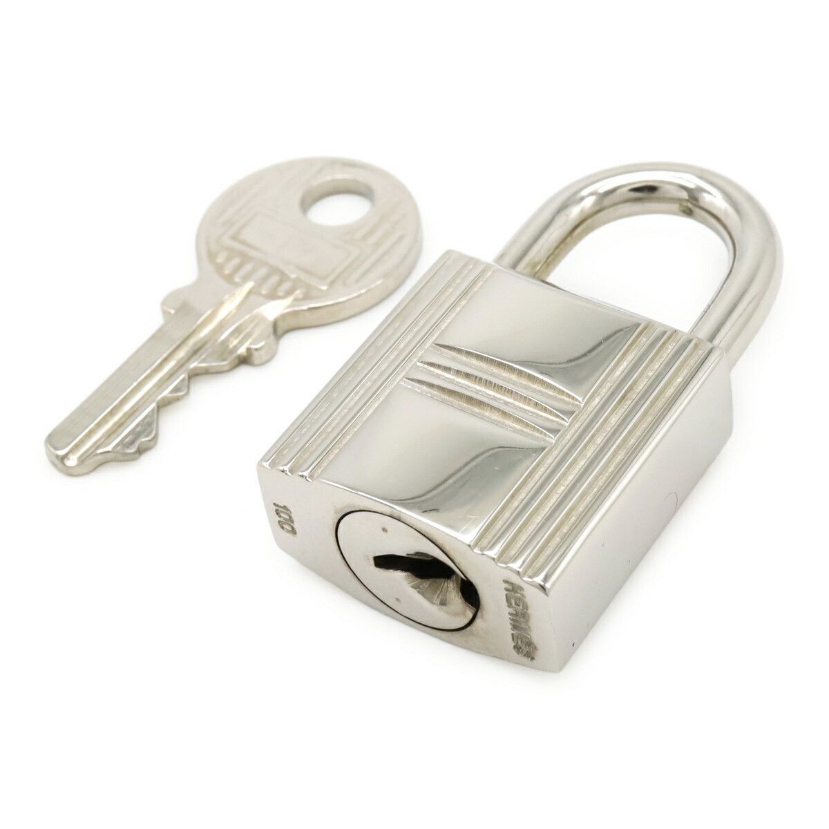 Hermes Hermes Hermes Cadena No100 Padlock Metal Charm DUTY FREE for USA Size ONE SIZE - 1 Thumbnail