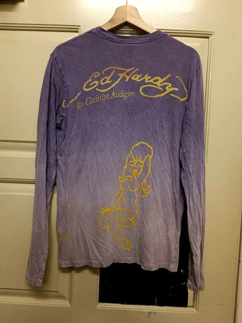 Ed Hardy t shirt ed hardy 'keep it playa' made in usa Size US S / EU 44-46 / 1 - 2 Thumbnail
