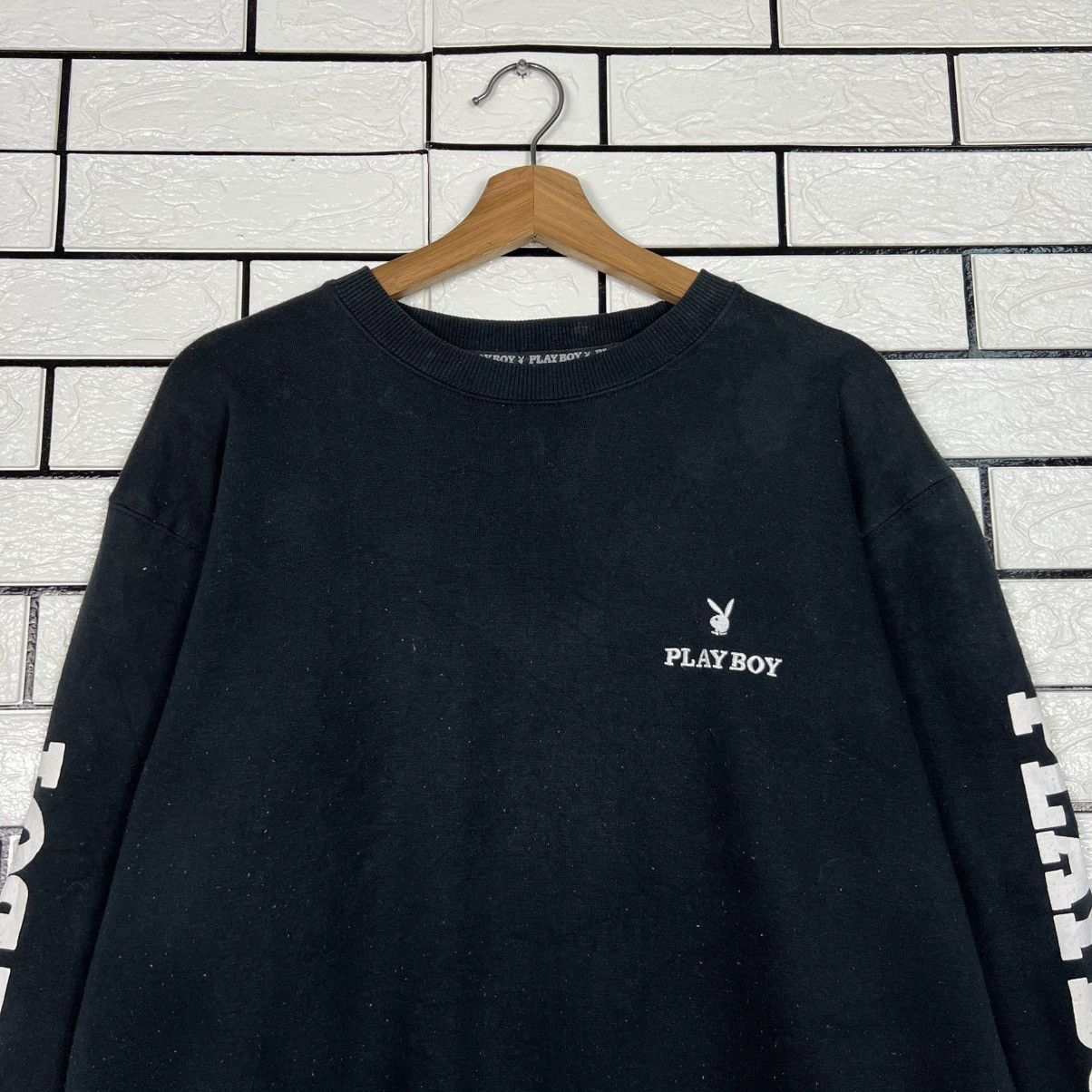 Playboy Vintage PLAYBOY Big Logo Crewneck Sweatshirt #4091-C186 Size US L / EU 52-54 / 3 - 4 Thumbnail