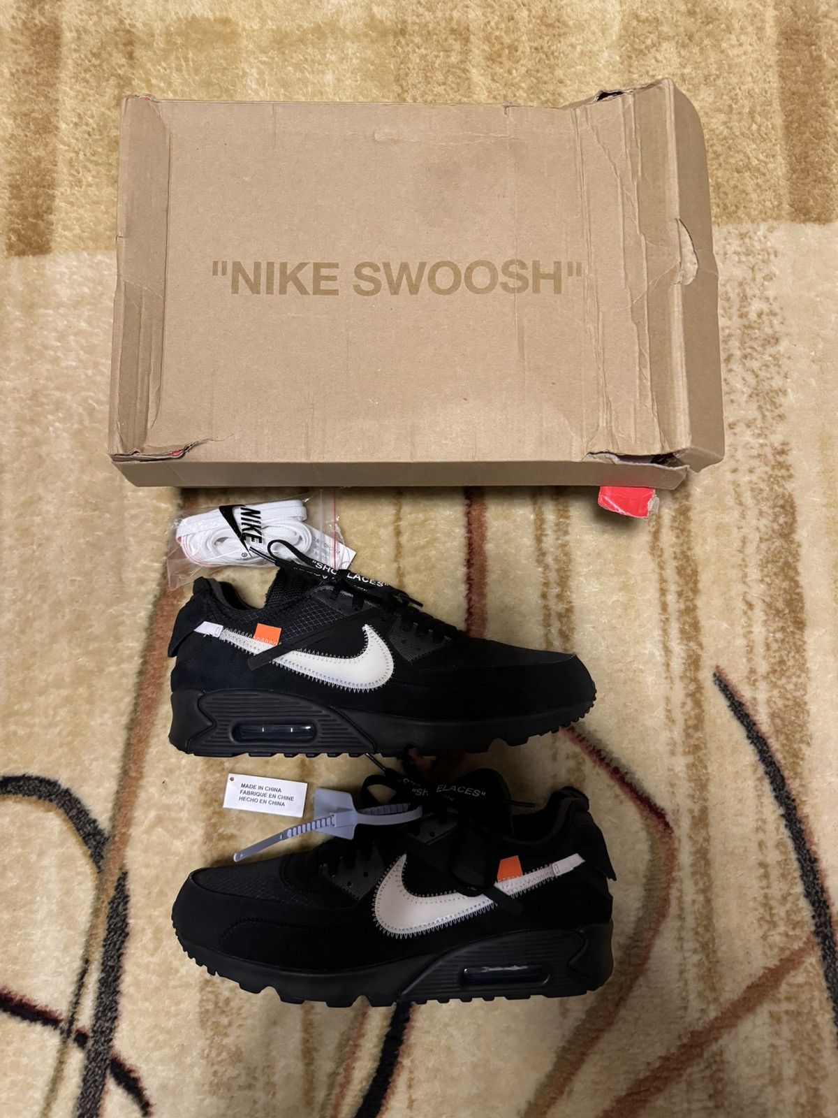 Nike Nike Air Max 90 Off White Black Grailed