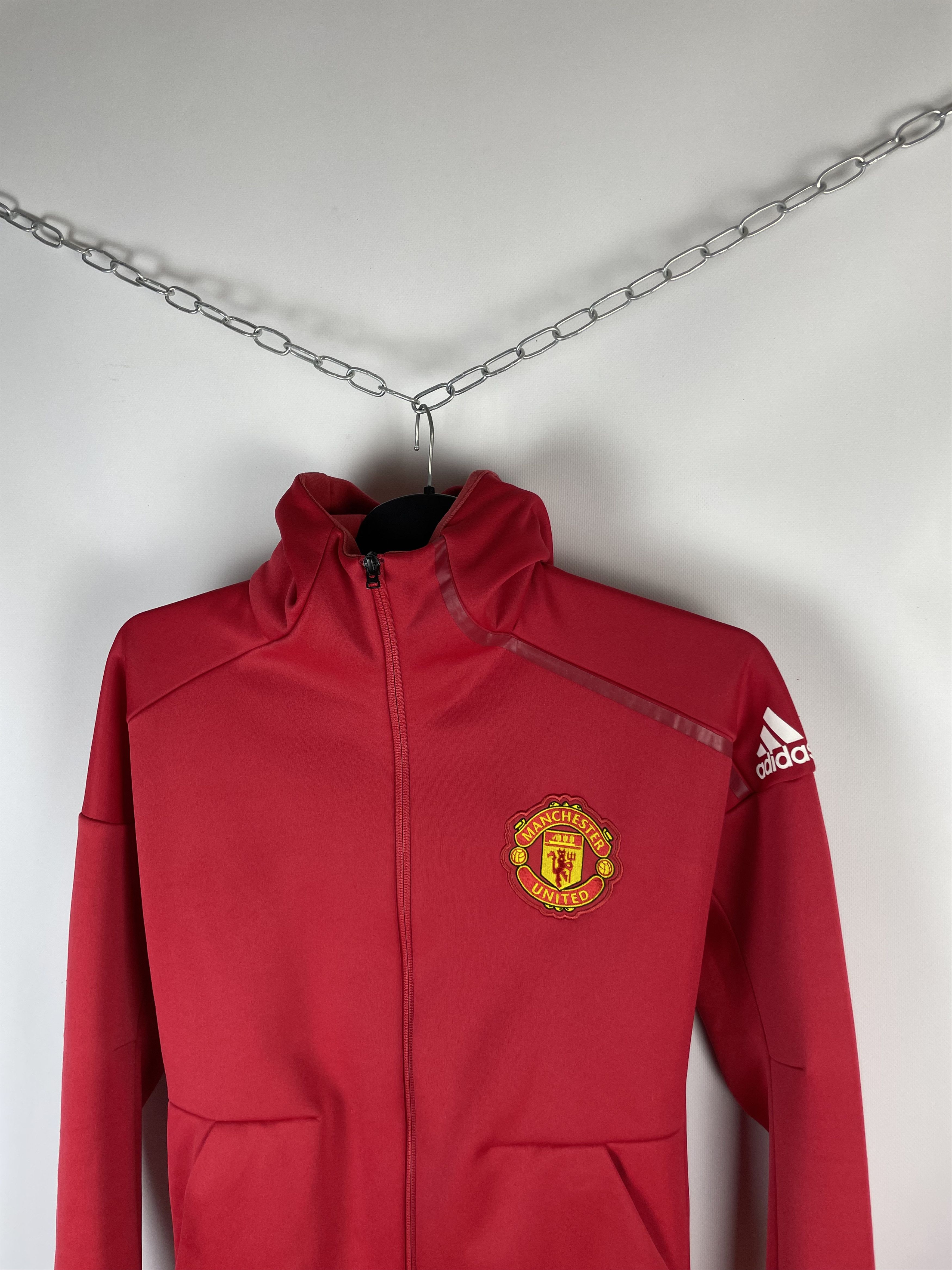 Adidas Adidas Manchester United Jacket Training Soccer Top Full Zip Size US XS / EU 42 / 0 - 3 Thumbnail