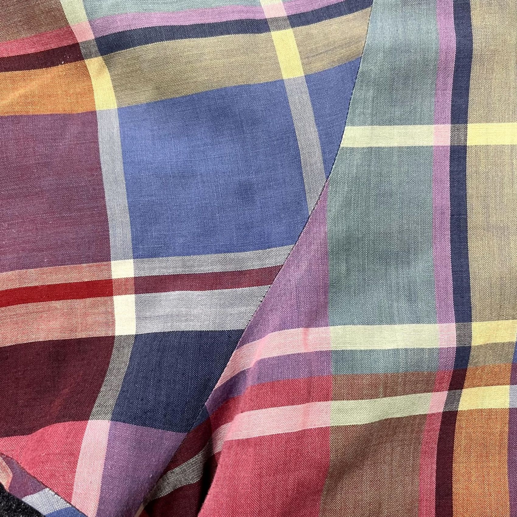 McGregor McGregor Contemporary Shirt Mens XL Multicolor Plaid Short Sleeve Button-Up Size US XL / EU 56 / 4 - 5 Thumbnail