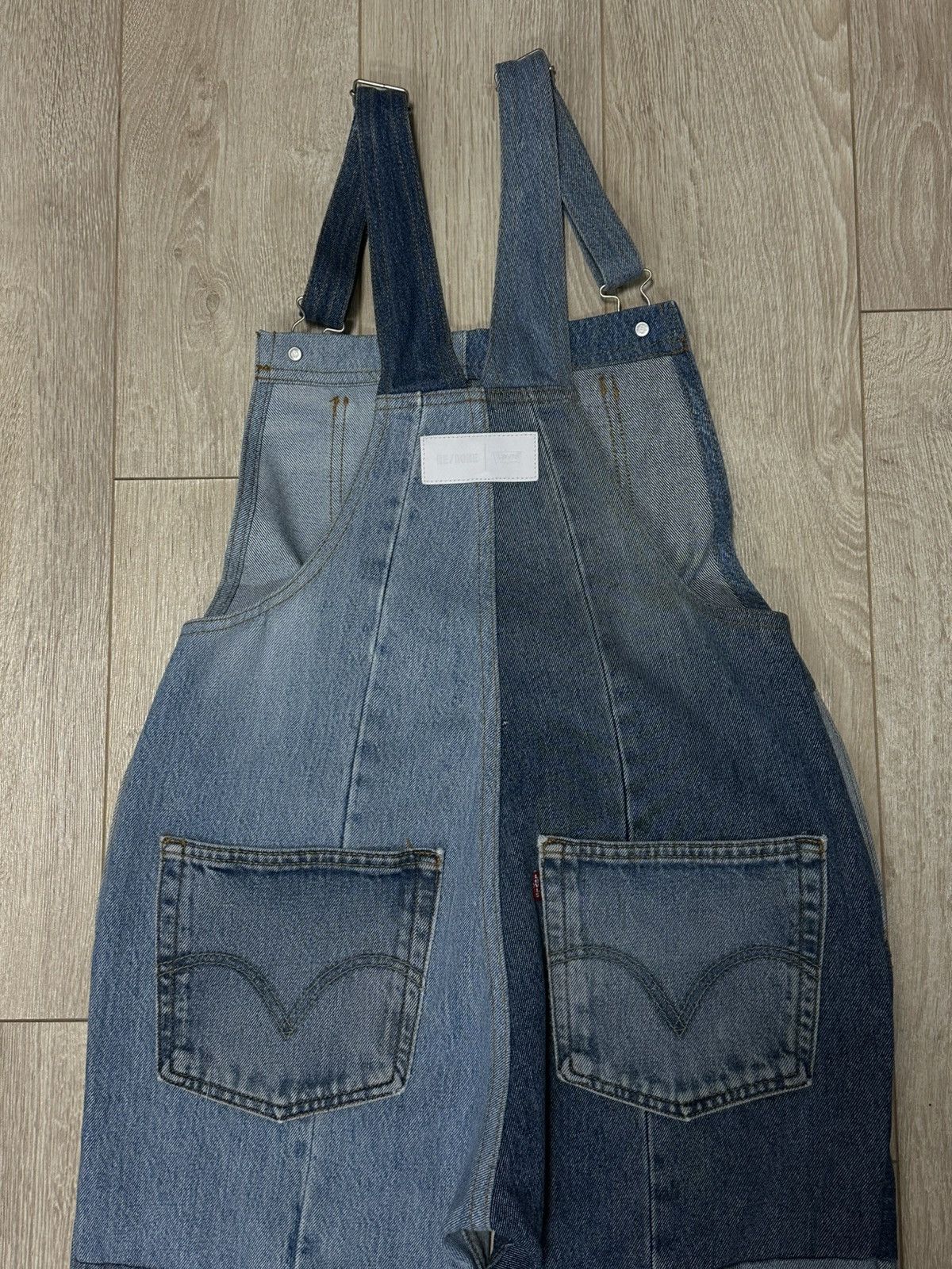 RE/DONE RE/DONE x Levi's unique patchwork dungarees Size 30" / US 8 / IT 44 - 4 Thumbnail