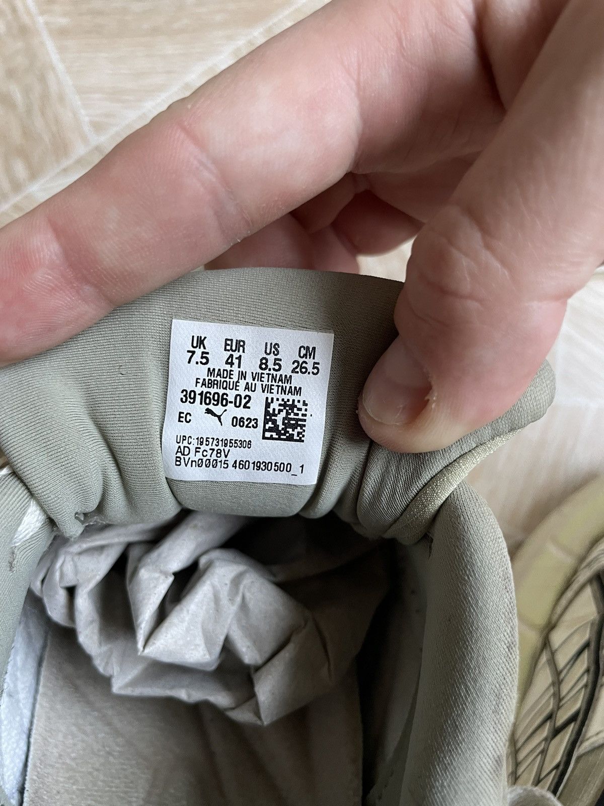 Pleasures × Puma Puma Pleasures Velophasis Overdye Birch Tree-anise Flower Size US 8.5 / EU 41-42 - 9 Thumbnail