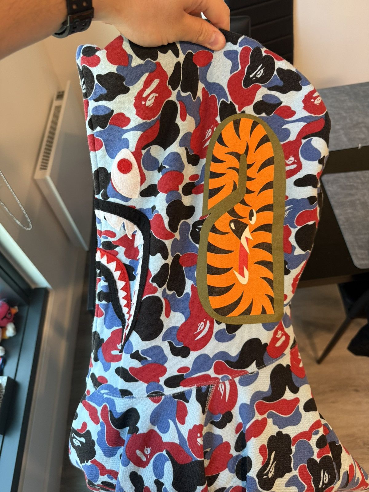 Bape Bape X Chicago Fullzip Hoodie Size US XXL / EU 58 / 5 - 2 Thumbnail
