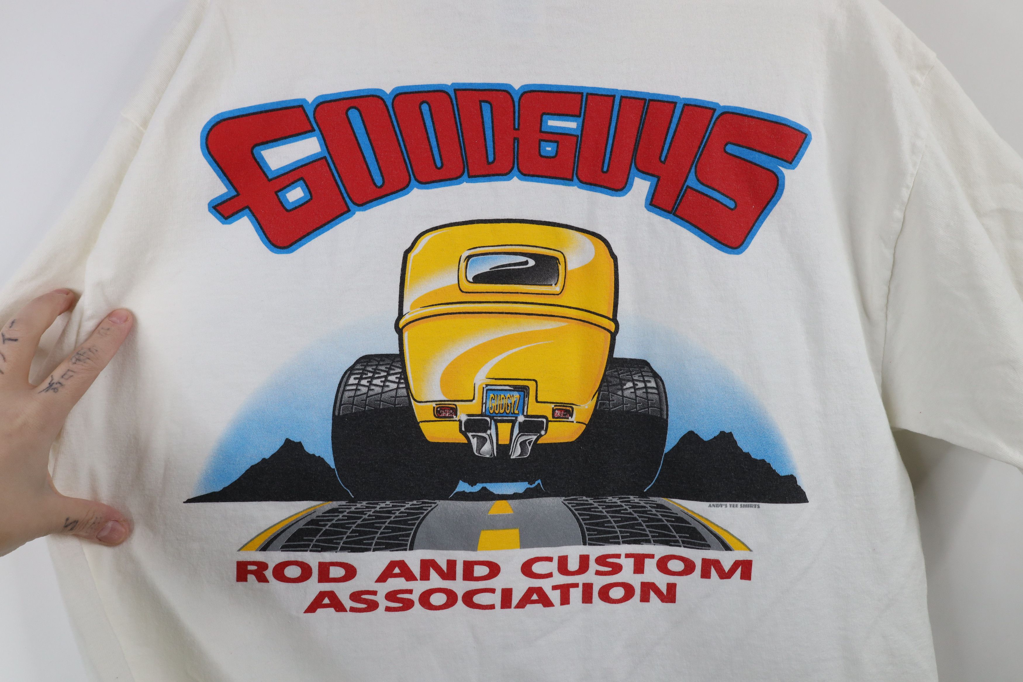 Vintage Vintage Y2K 2007 Nashville Nationals Hot Rod Car T-Shirt Size US L / EU 52-54 / 3 - 11 Thumbnail