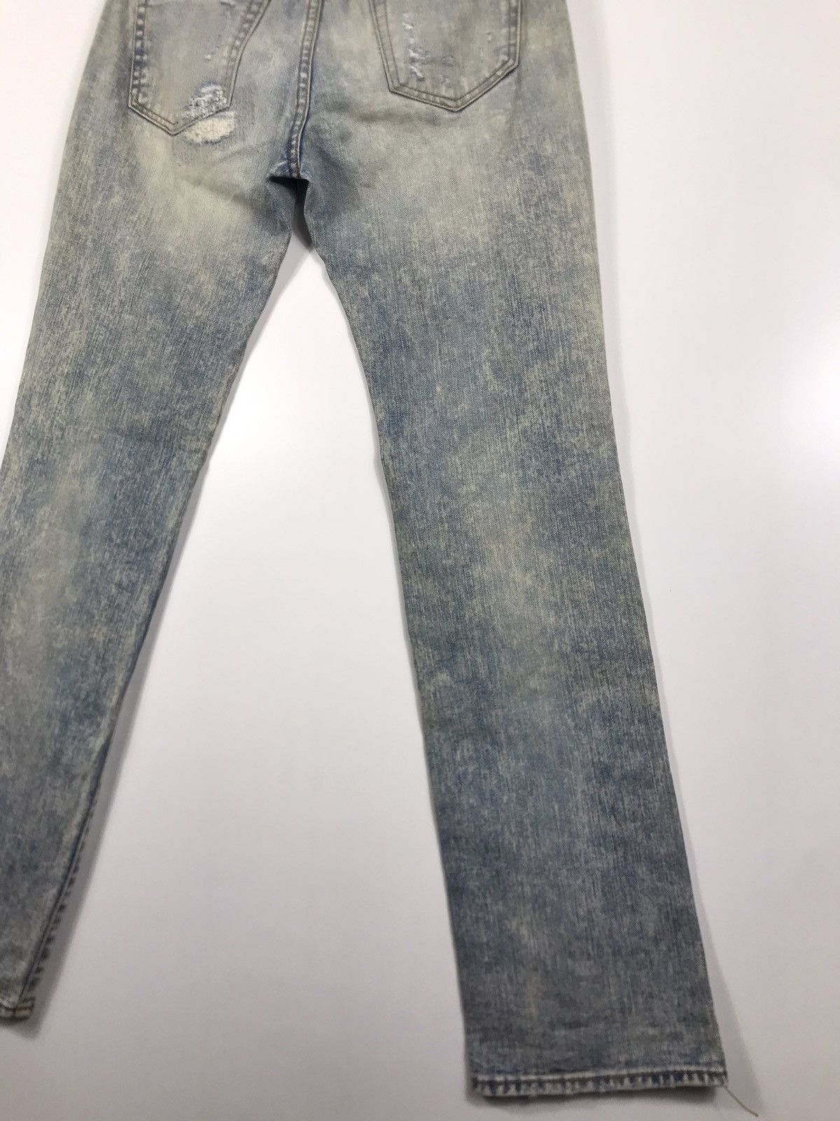 If Six Was Nine × Japanese Brand × Le Grande Bleu (L.G.B.) ⚡️Glamorous Jeans Distressed Ripped Jeans Style Denim Size 31" - 11 Thumbnail