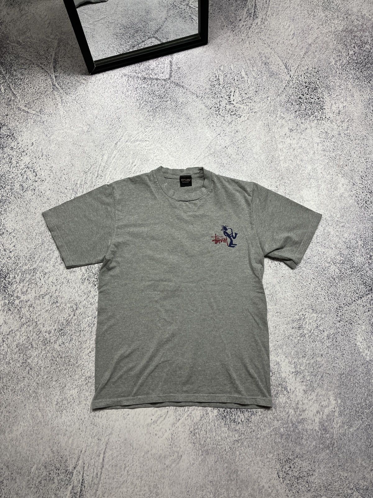 Stussy Stussy Outdoor 90’s Jazz Man Saxophone Vintage T Shirt Logo Size US S / EU 44-46 / 1 - 2 Thumbnail